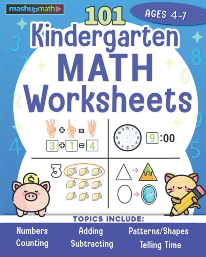 K 5 Math Worksheets For Kindergarten