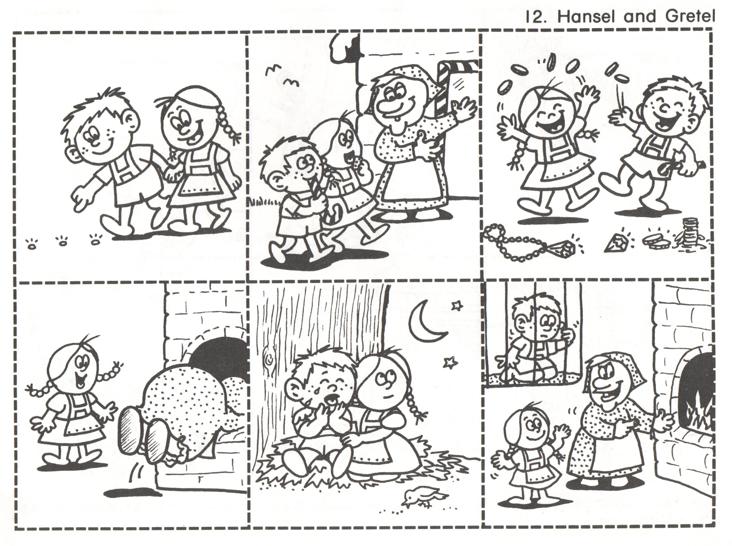12 Hansel And Gretel Kindergarten Nana