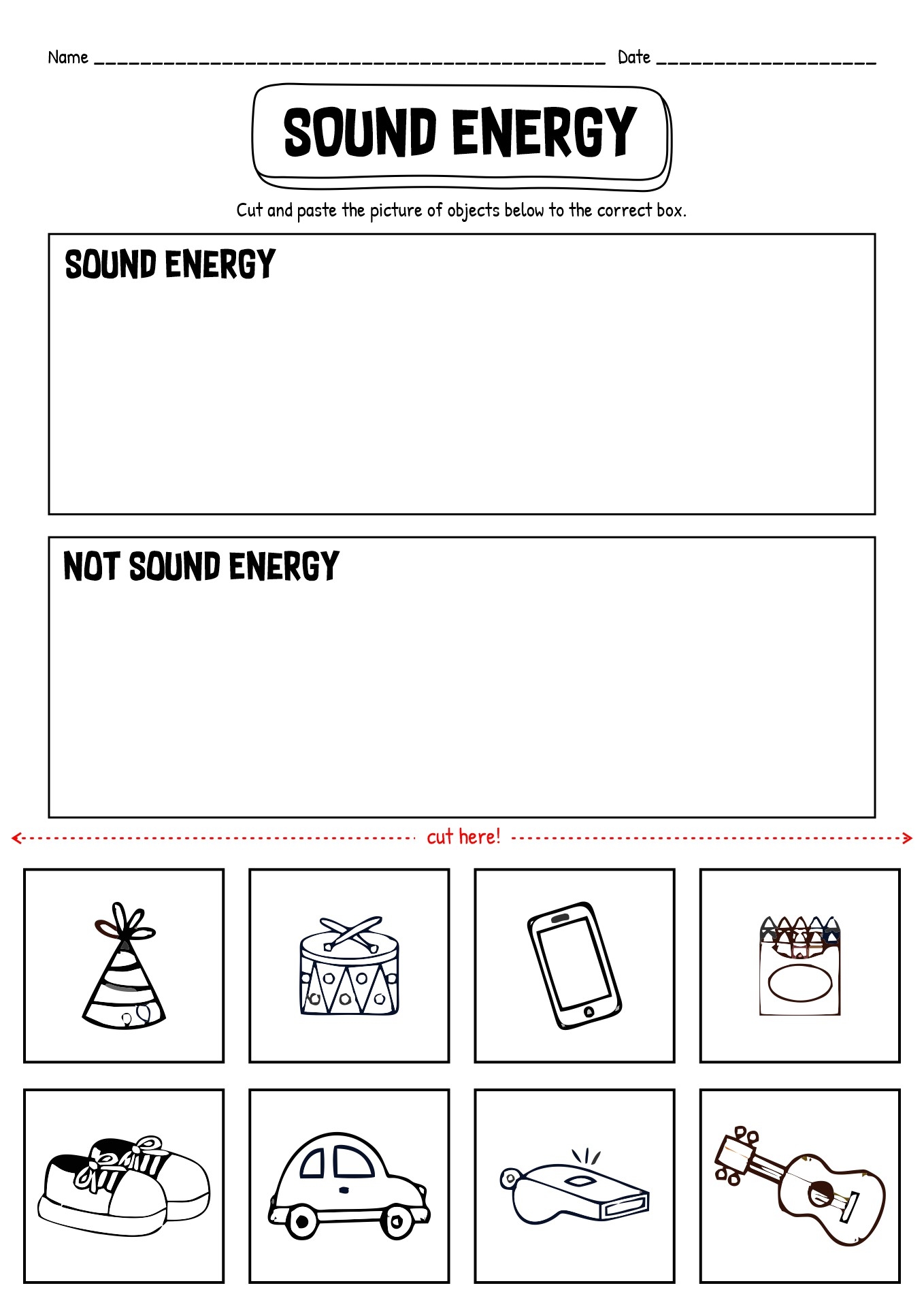 14 Energy Light Heat Sound Worksheets Free PDF At Worksheeto
