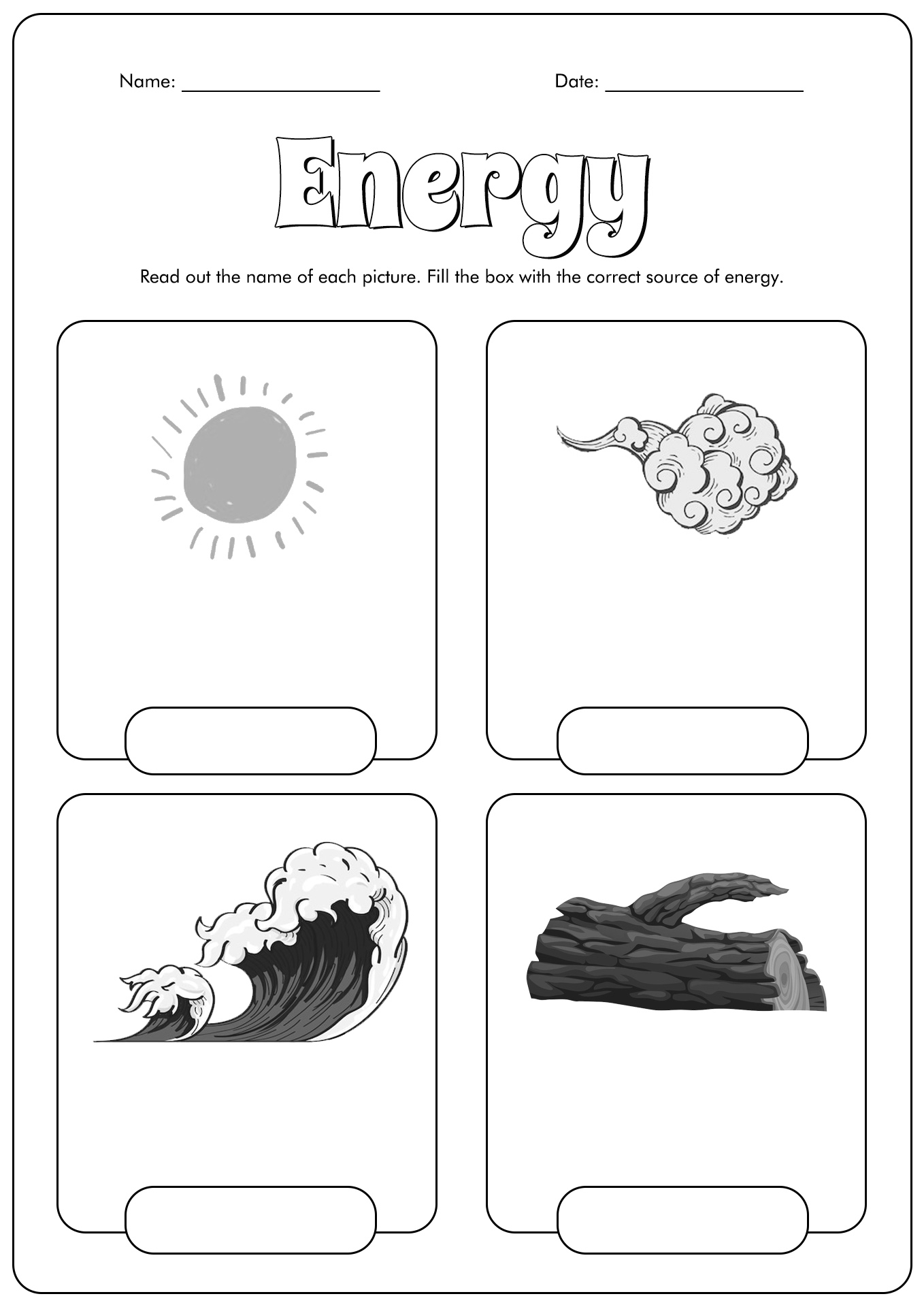 Sound Energy Worksheets Kindergarten Free Sound Energy Worksheets Kindergarten Free