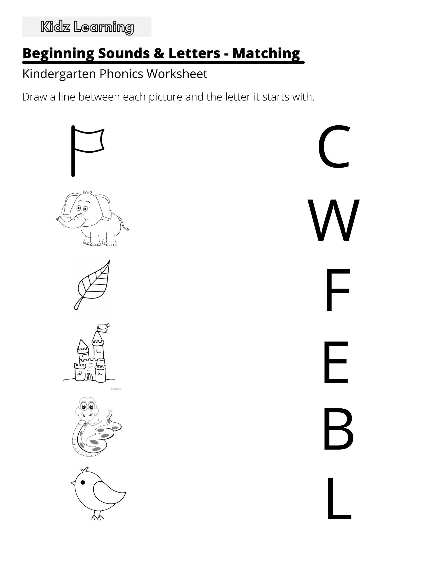 15 Printable Beginning Sounds Worksheets Preschool 1st Grade 15 Printable Beginning Sounds Worksheets Preschool 1st Grade