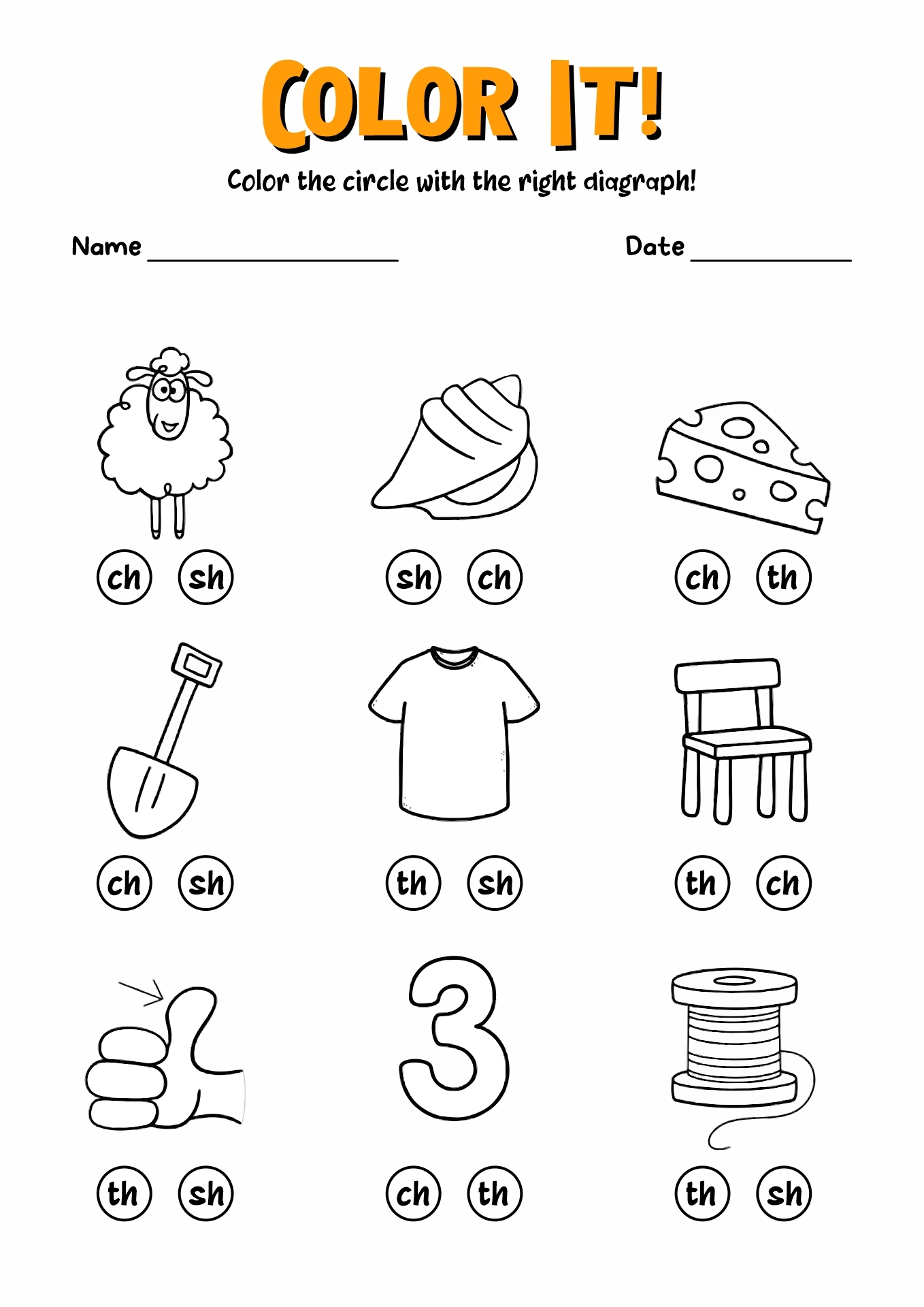 16 CH Digraph Worksheets For Kindergarten Free PDF At Worksheeto Worksheets Library 16 CH Digraph Worksheets For Kindergarten Free PDF At Worksheeto Worksheets Library
