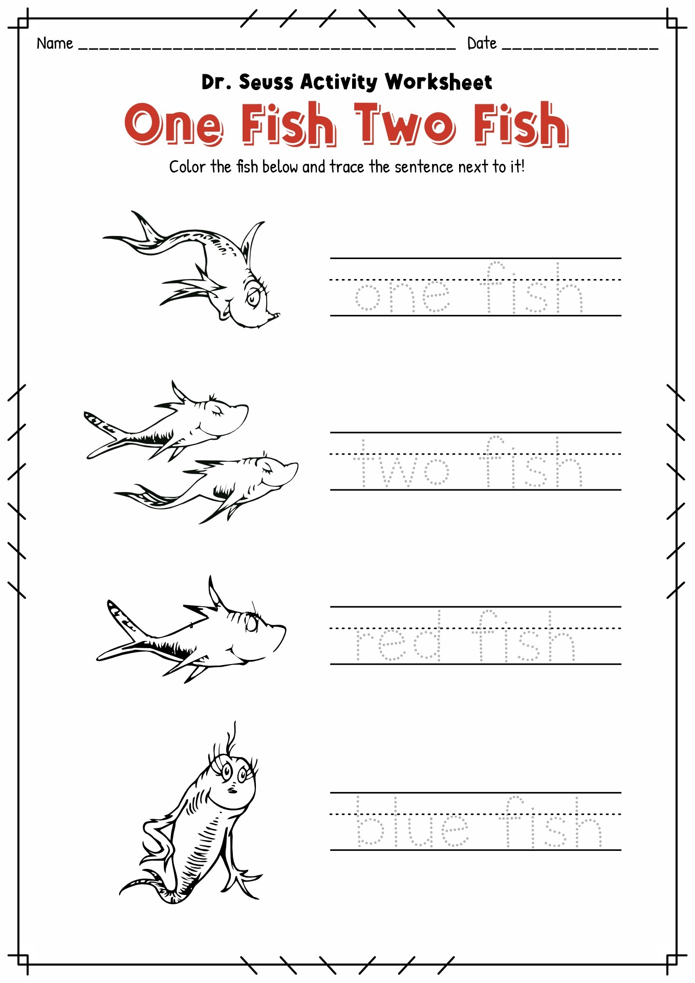 18 Dr Seuss Worksheets For Preschool Free PDF At Worksheeto