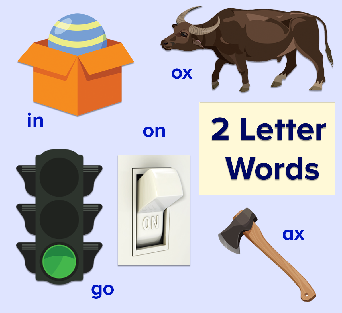 2 Letter Words For Kids Free Printable List ABCmouse