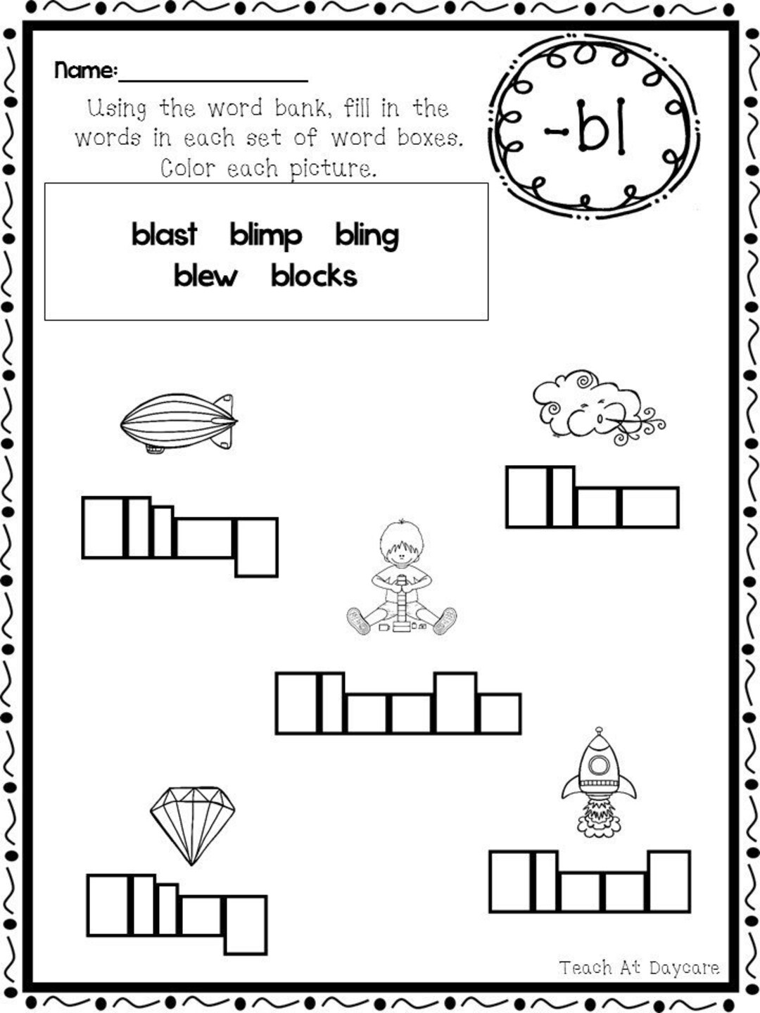 Printable Fundations Worksheets Kindergarten