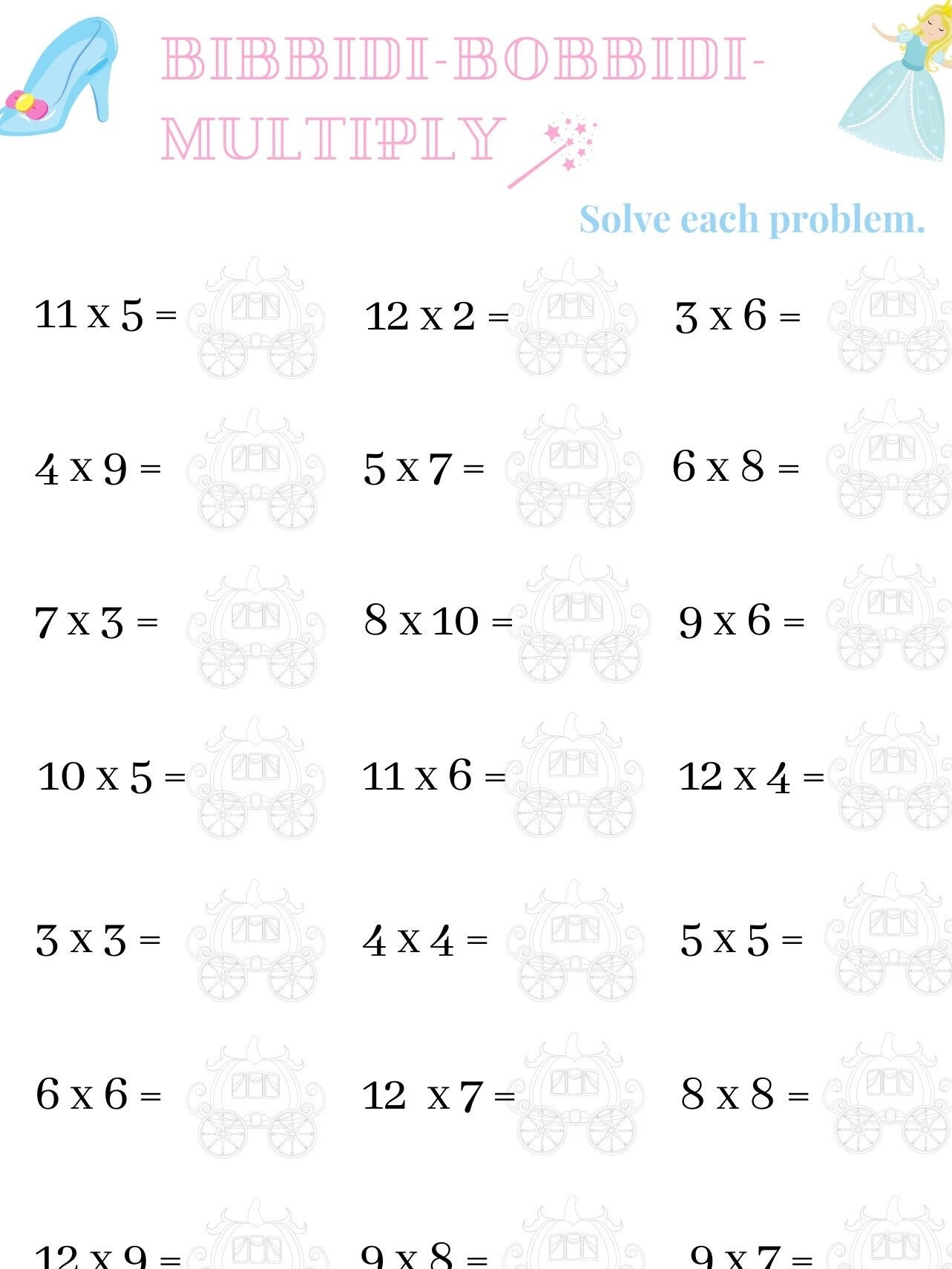 3rd Grade Disney Themed Math Worksheets Etsy Sweden