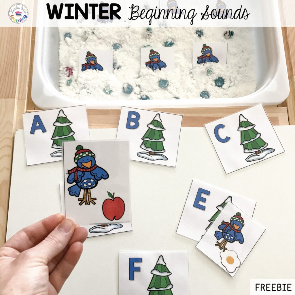 4 FREE Must Have Winter Printables For Preschool Math U0026 Literacy 