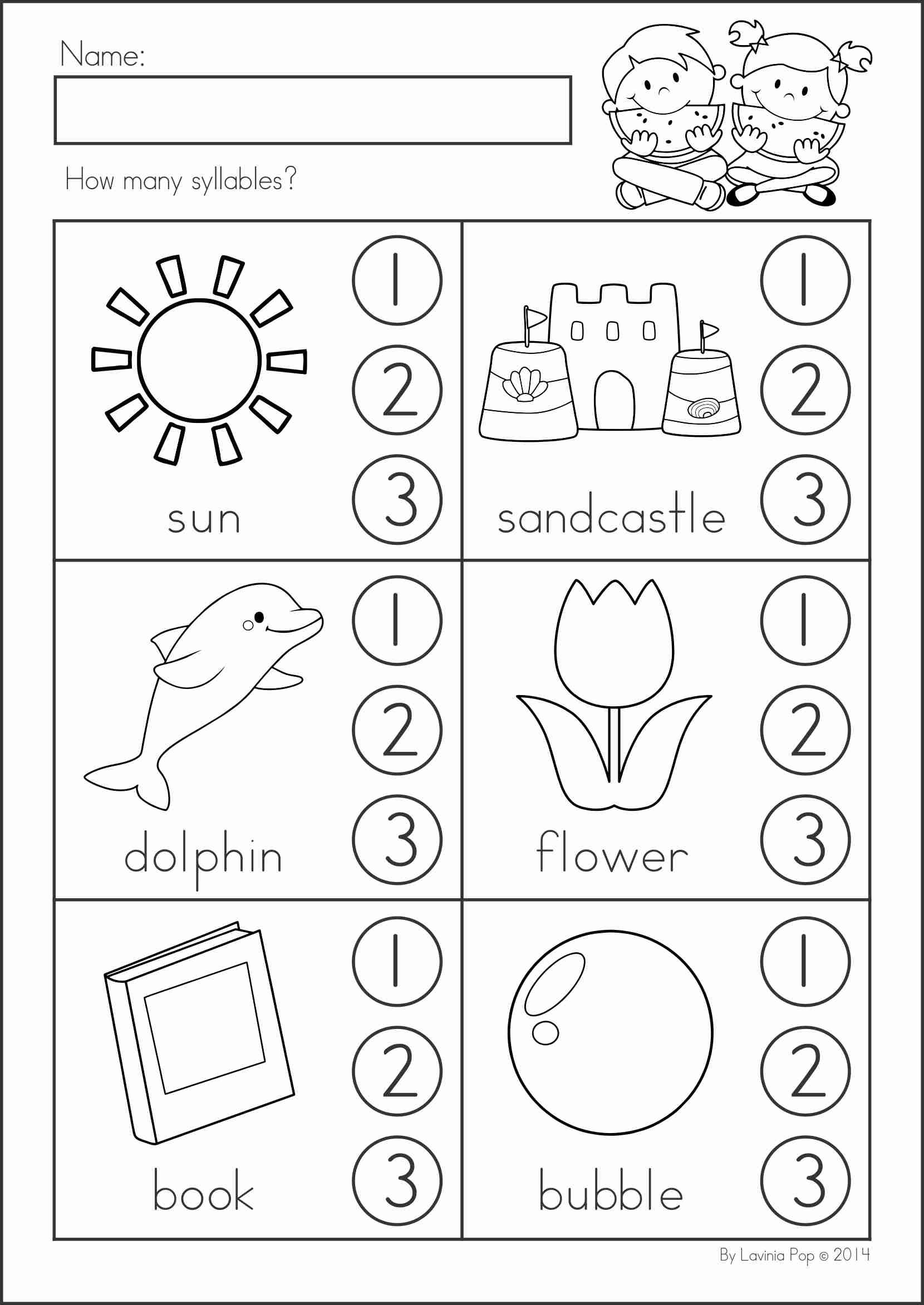 46 Papers For Syllables Ideas Syllable Syllables Activities 