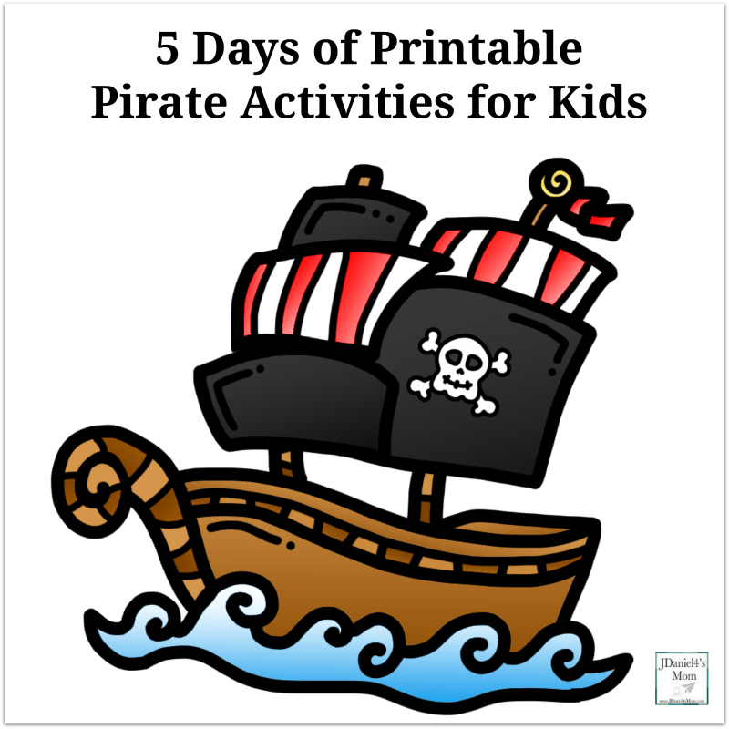 Free Pirate Worksheets For Kindergarten