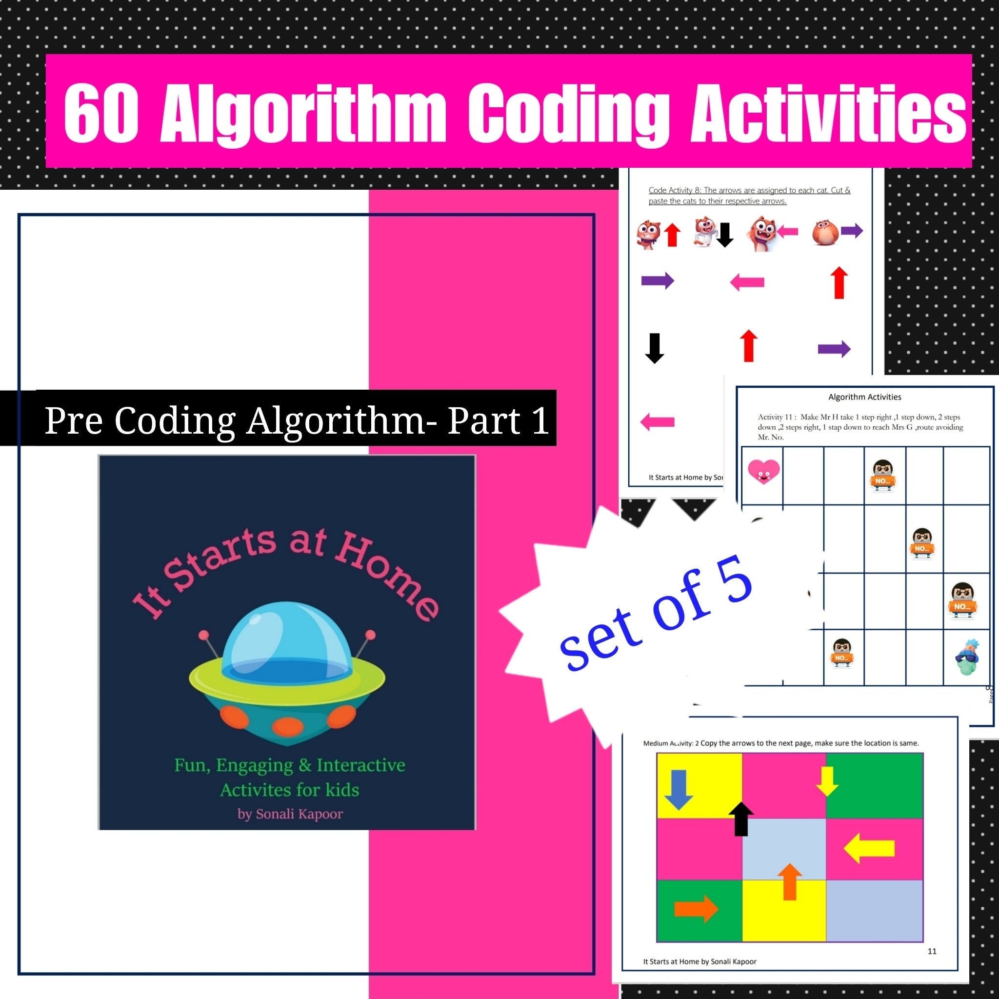 60 Coding Worksheets For Kids Education no Computer Algorithm Instant Digital Download Quiet Book Busy Book STEM Printable Activities Etsy 60 Coding Worksheets For Kids Education no Computer Algorithm Instant Digital Download Quiet Book Busy Book STEM Printable Activities Etsy