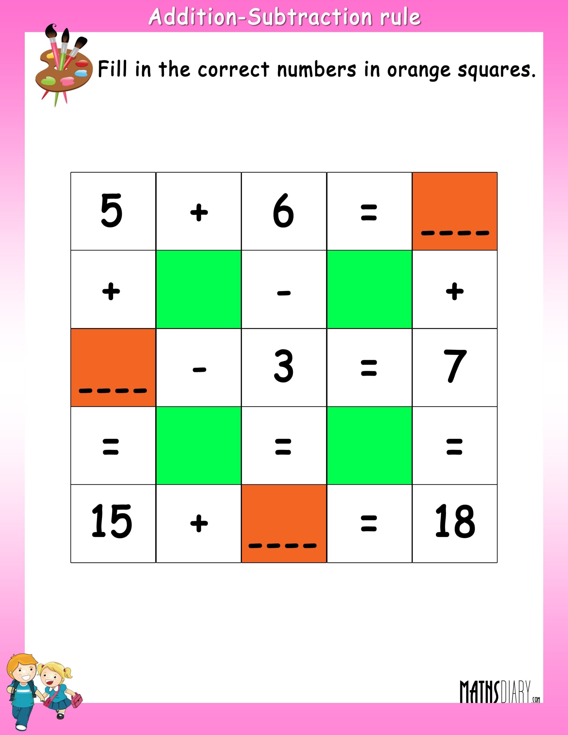 Addition UKG Math Worksheets Worksheets Library