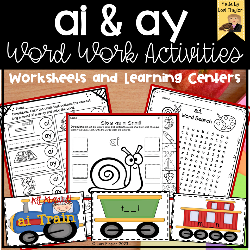Word Work Kindergarten Worksheets