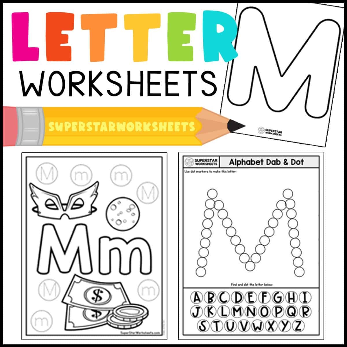 Printable Worksheets For Kindergarten On Alphabet