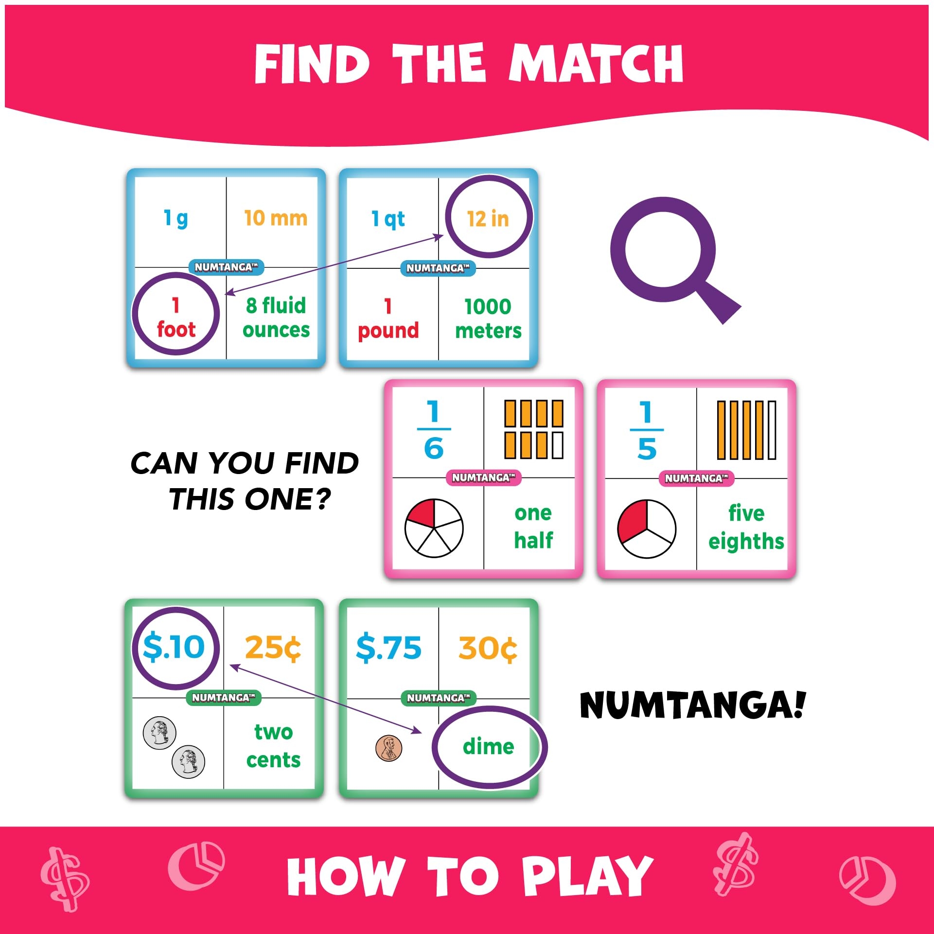 Amazon NumTanga SR Educational Resource Money Fractions Measurement Simple U0026 Effective Perfect For Enrichment U0026 Intervention Activities 