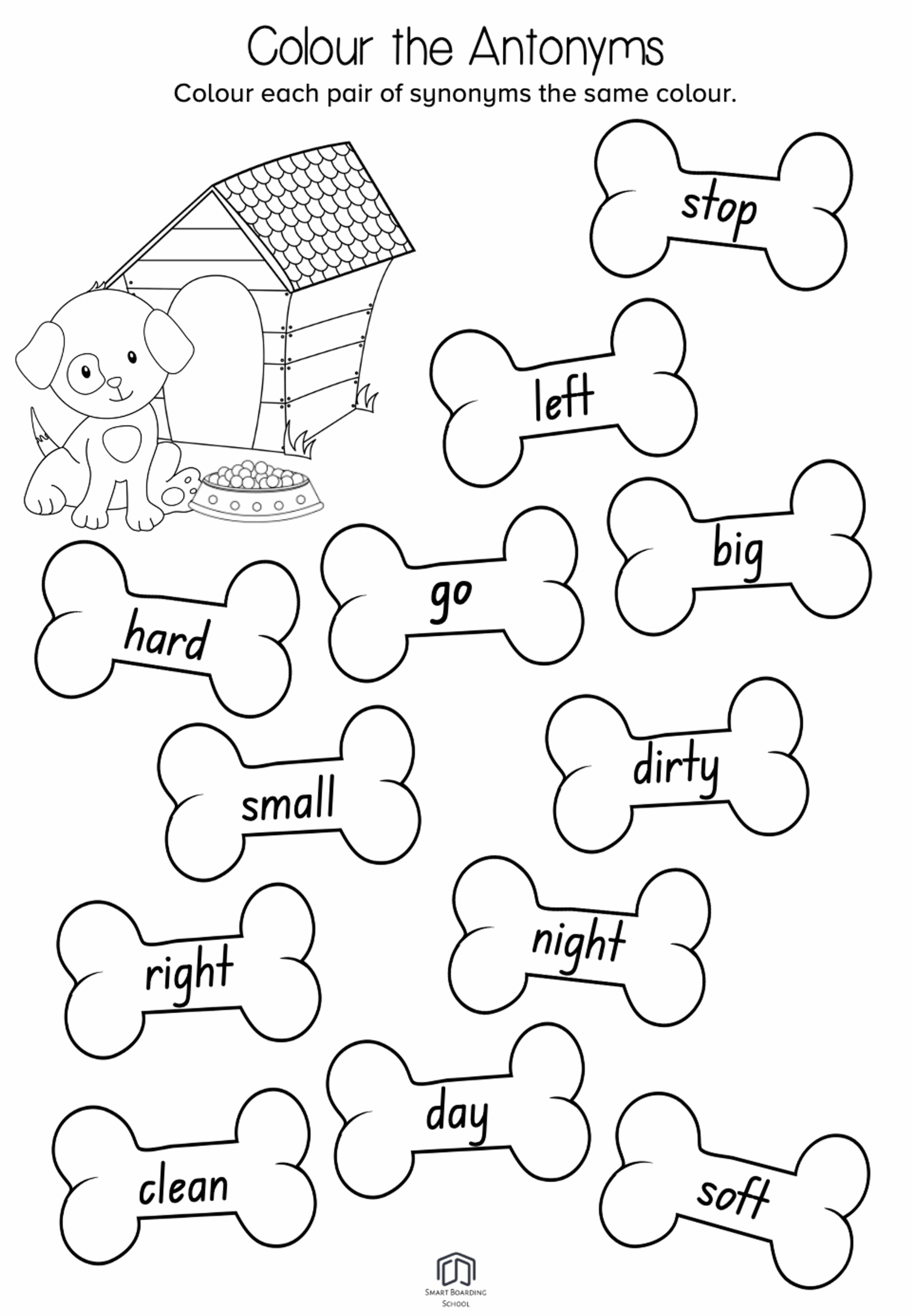 Antonyms Worksheets