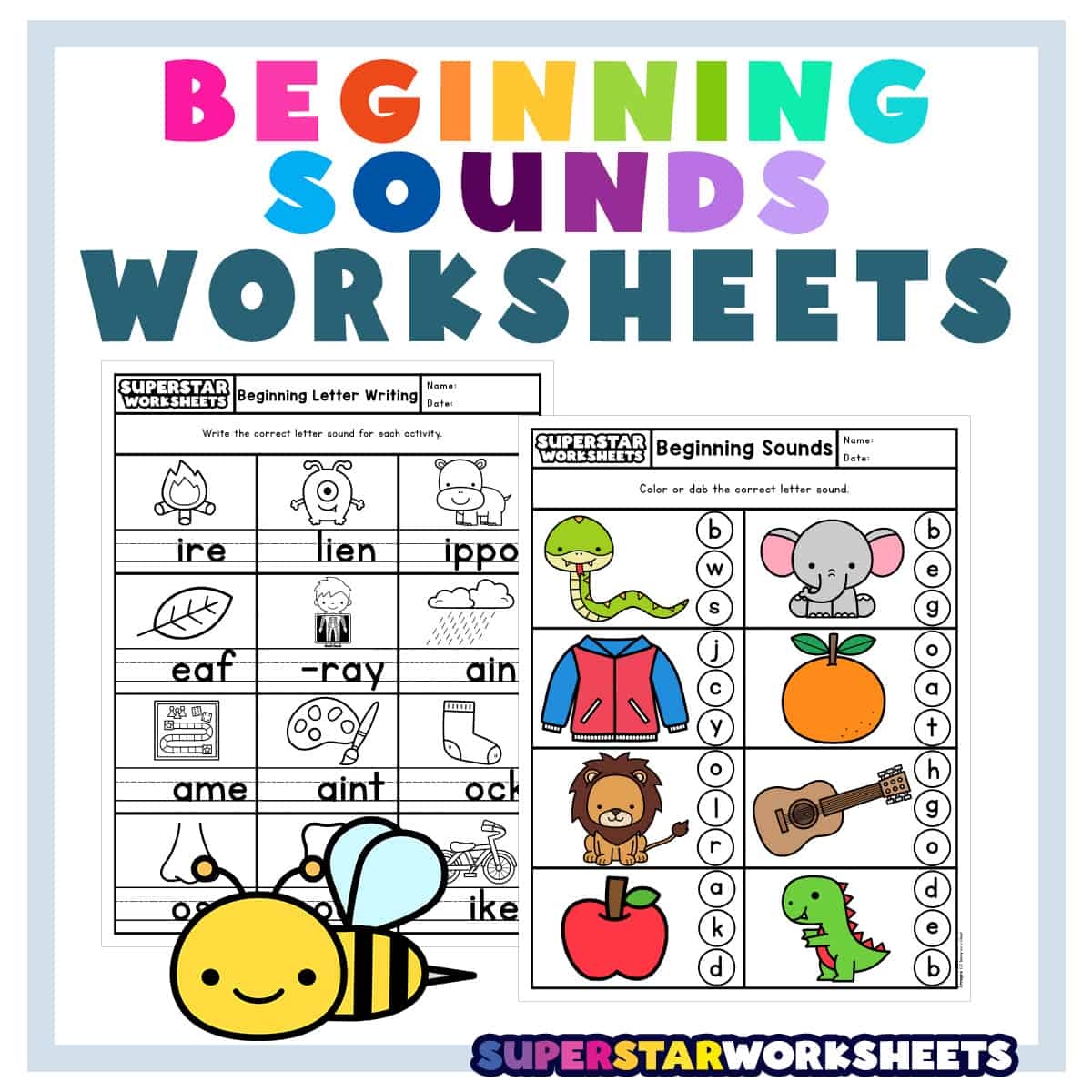 Free Printable Worksheet For Kindergarten Phonics Free Printable Worksheet For Kindergarten Phonics