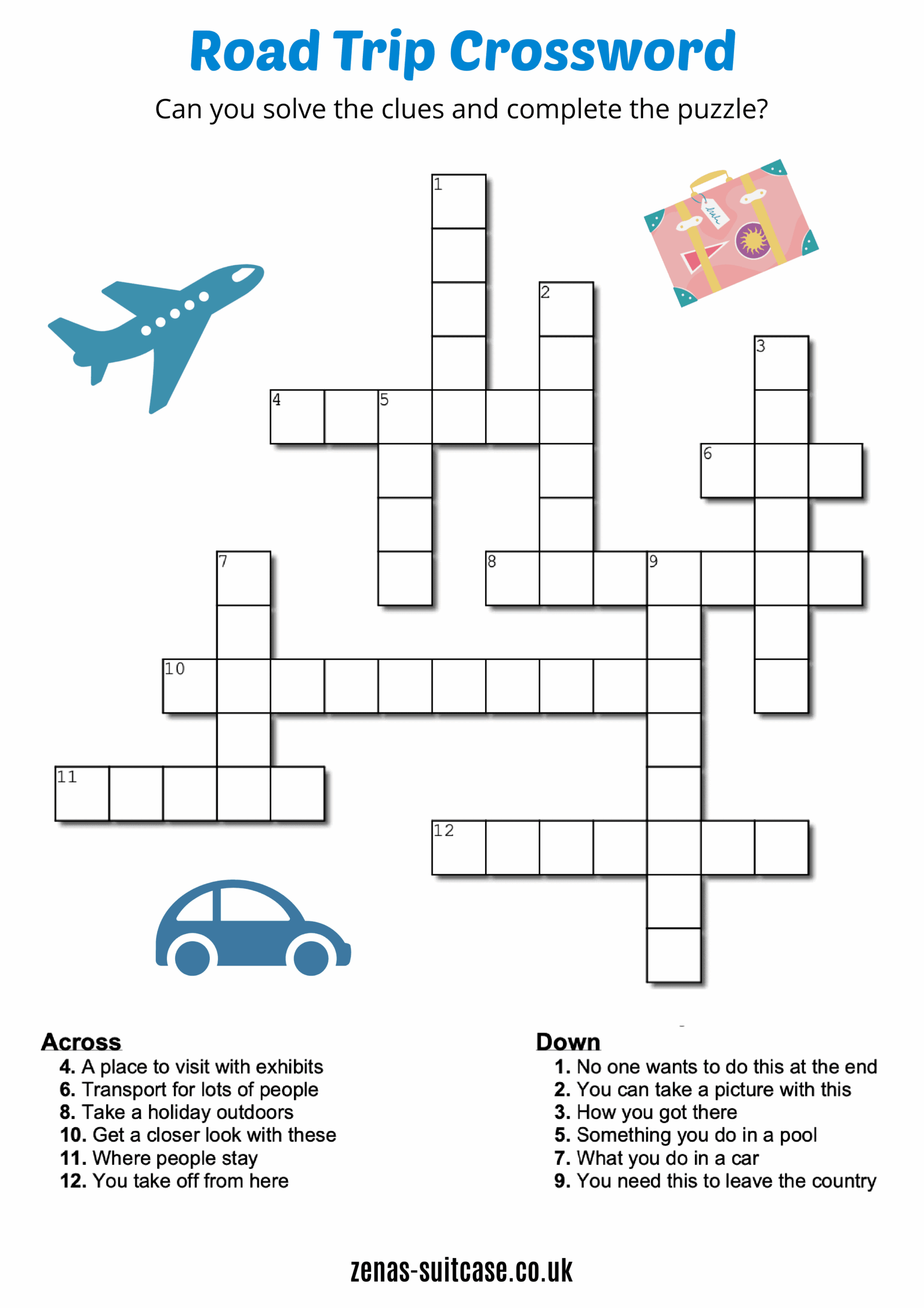 BEST Road Trip Games U0026 Activities For Kids FREE Printables Worksheets Library