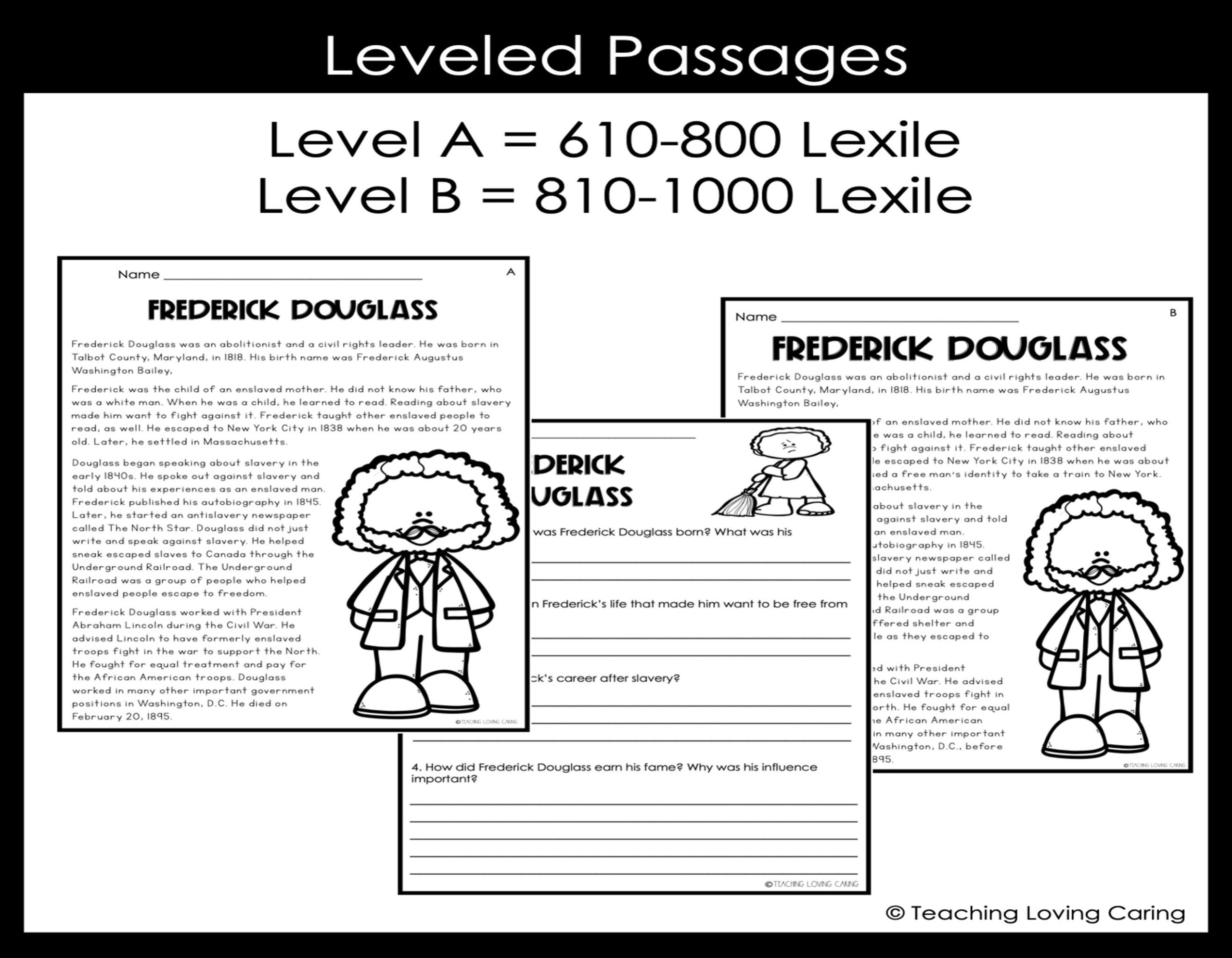 Black History Month Frederick Douglass Google Etsy