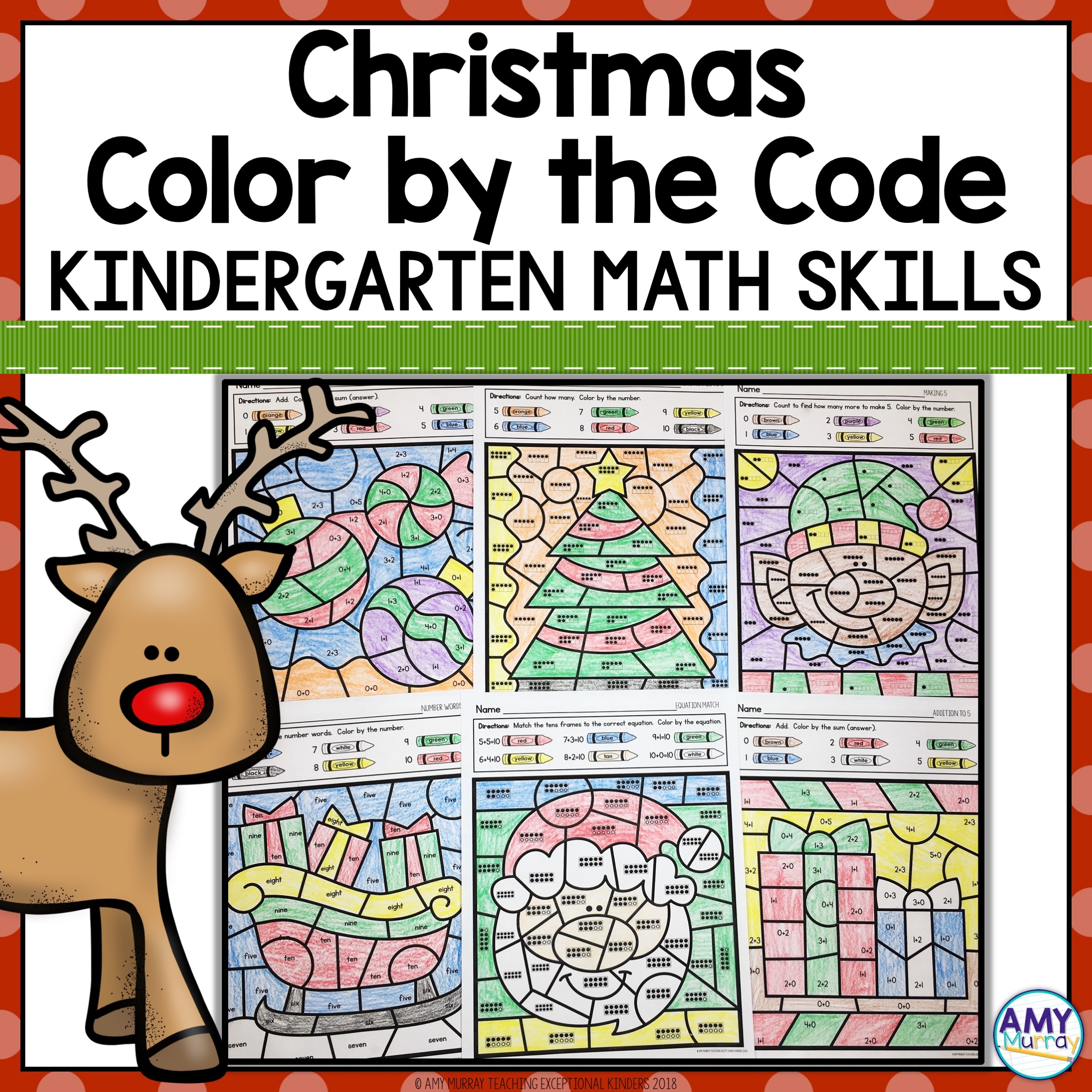 Picture Math Worksheets For Kindergarten