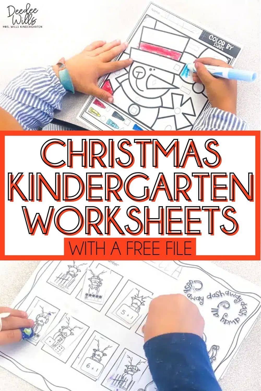 Free Christmas Worksheets Printables For Kindergarten