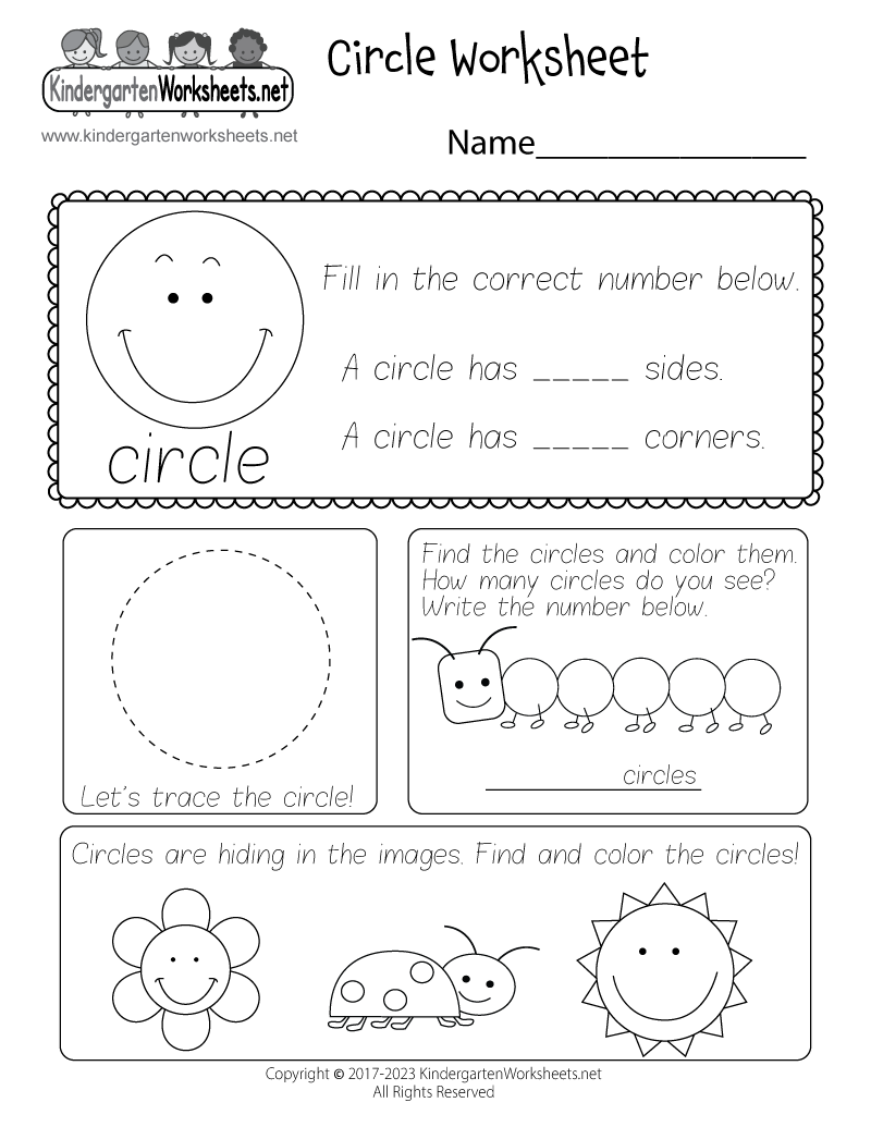 Free Hexagon Worksheet For Kindergarten