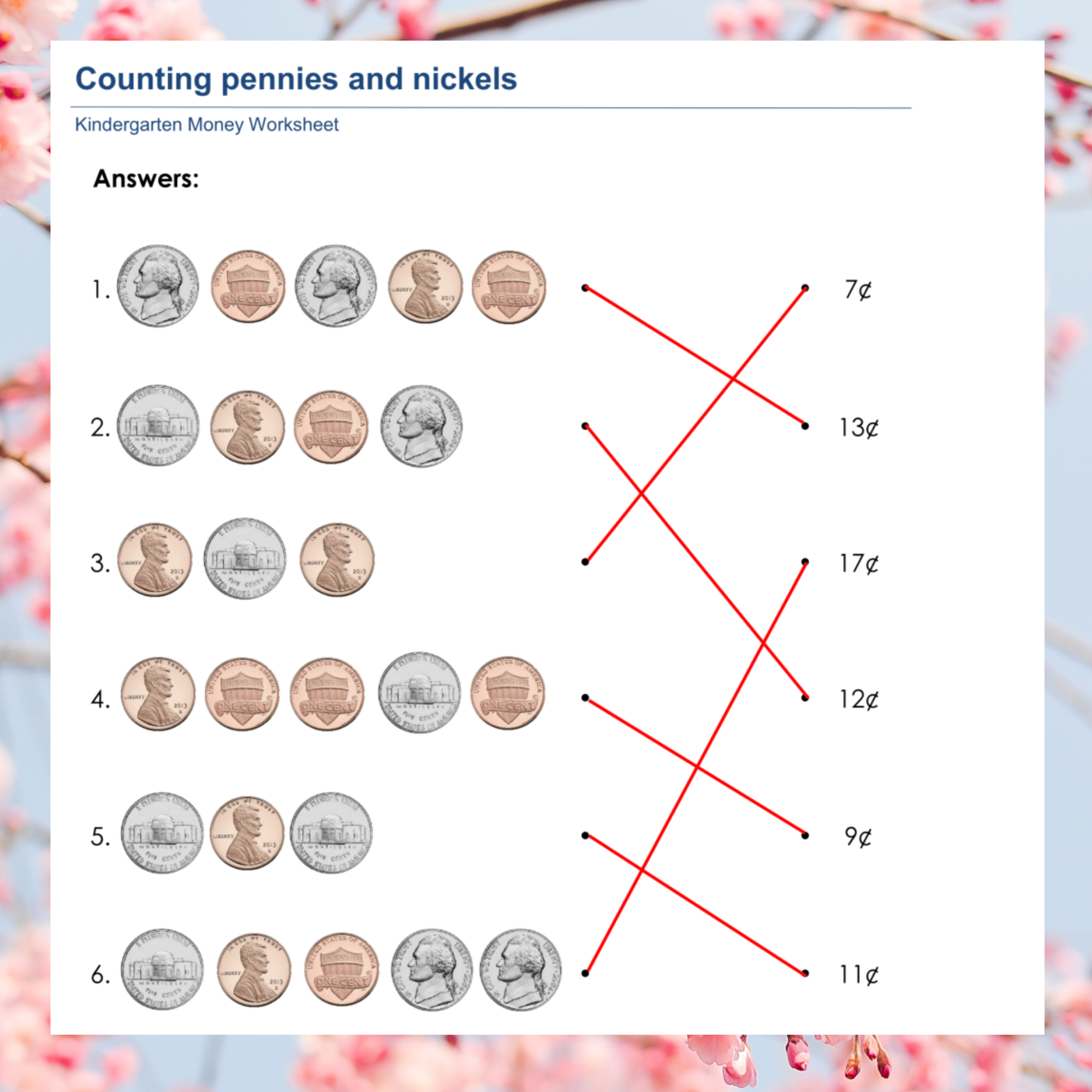 Coin Recognition Quest Printable Worksheets For Kids To Master 