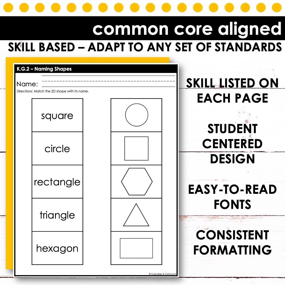 Common Core Math Standards In Action Our Potluck Family Worksheets Library