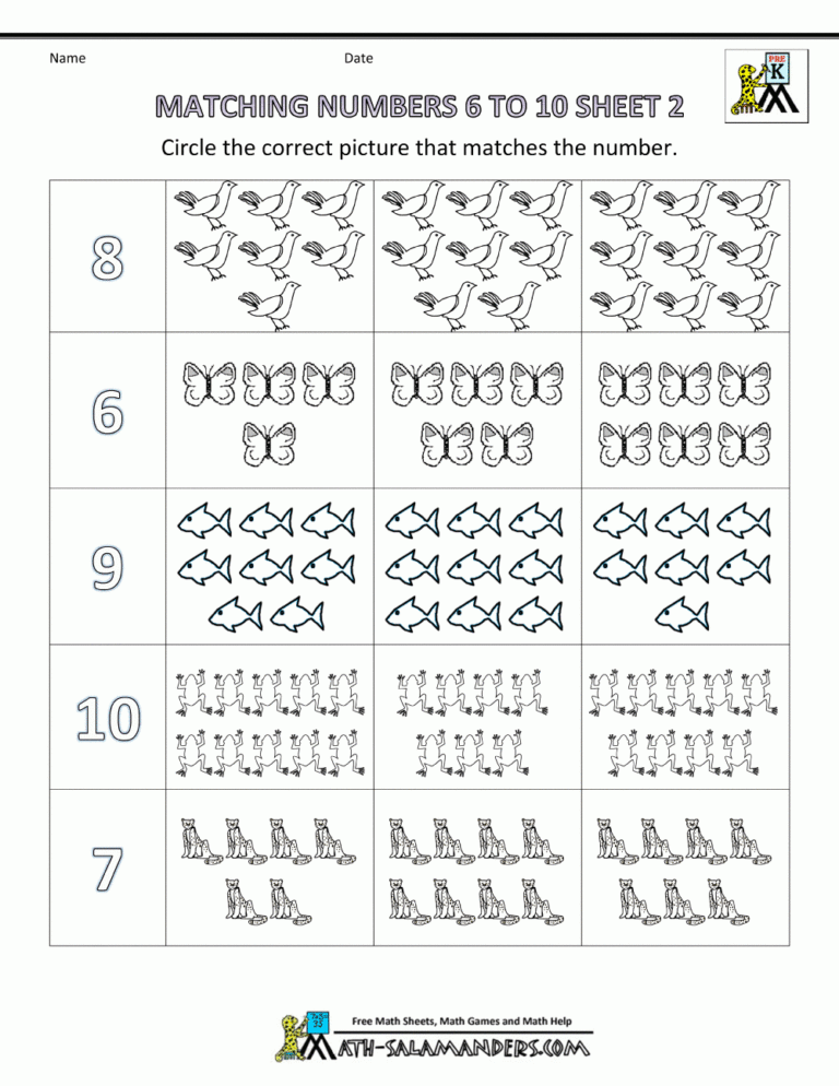 Compare Fewer More Same Pre K Math Kindergarten Worksheets Numbers Worksheets Library