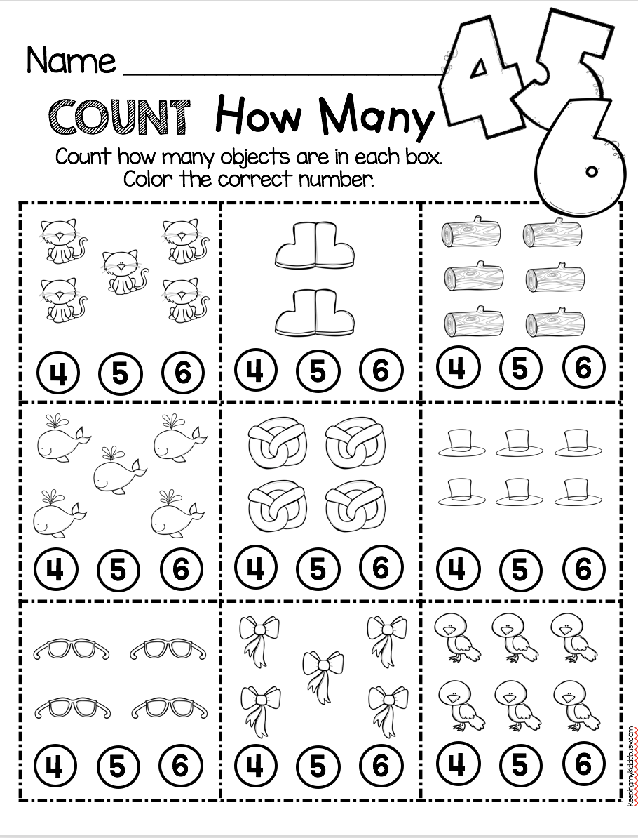 Counting And Cardinality FREEBIES Keeping My Kiddo Busy