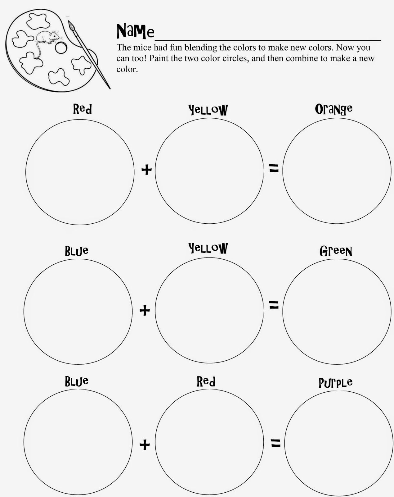 Creative Kindergarten Art Worksheets For Young Minds Fun