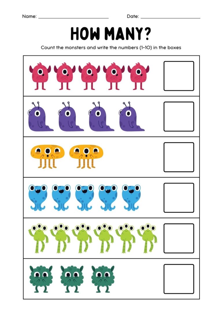 Customize 961 Kindergarten Math Worksheets Templates Online Canva