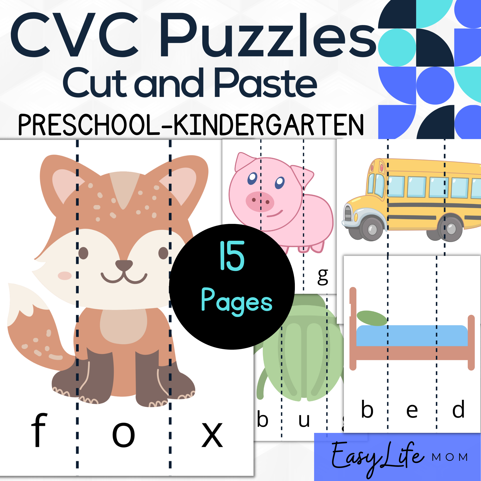 CVC Puzzle CVC Words Preschool Activities Pre K Cvc Word Families Cvc Worksheets VPK Homeschool Classful CVC Puzzle CVC Words Preschool Activities Pre K Cvc Word Families Cvc Worksheets VPK Homeschool Classful
