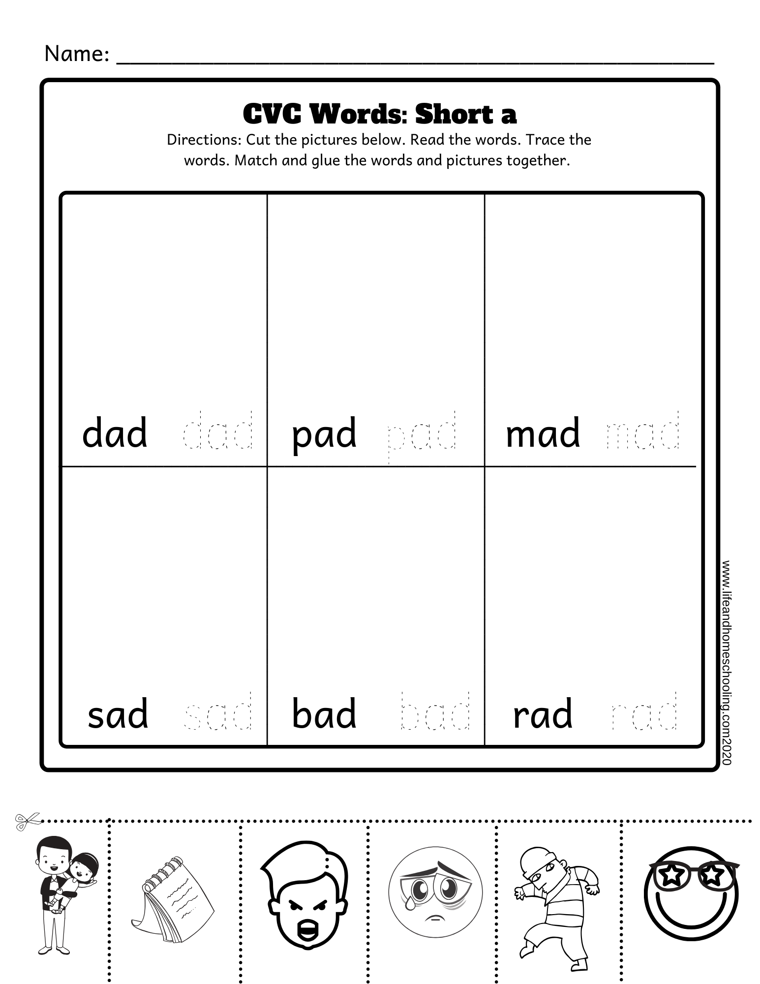CVC Words Activity Worksheets short A e i o u Made By Teachers