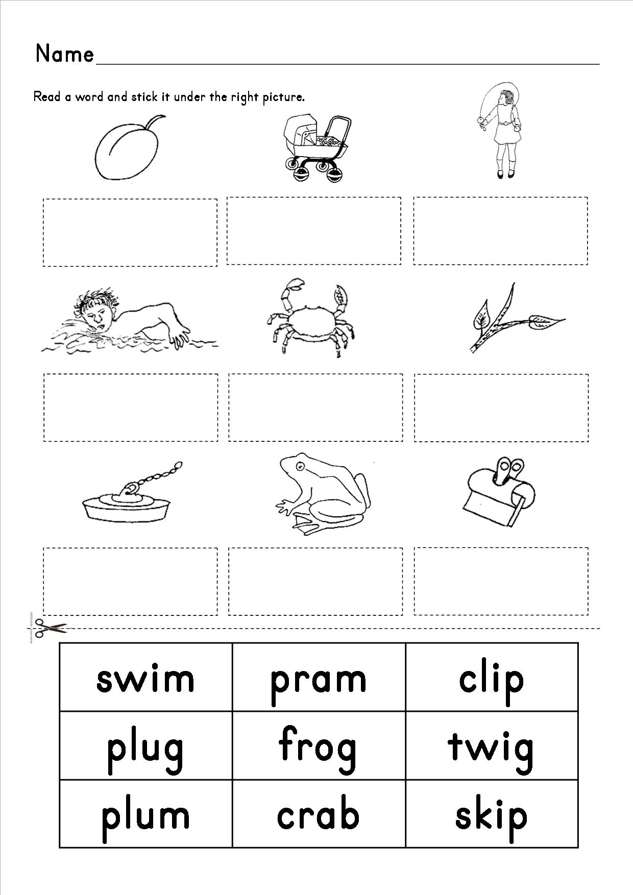 CVCC Words Worksheets SOUND IT OUT PHONICS