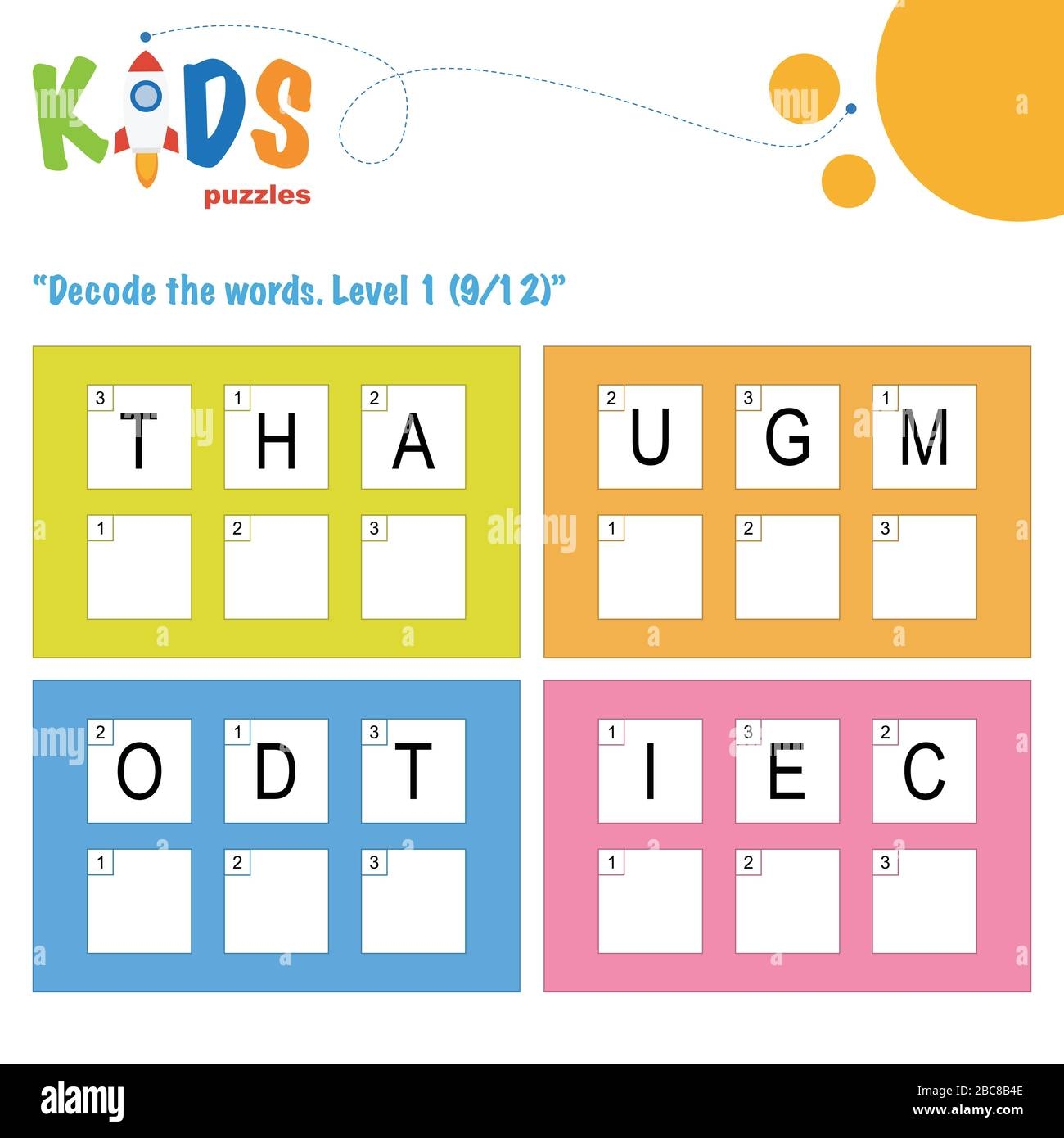 Two Letter Words Worksheet For Kindergarten