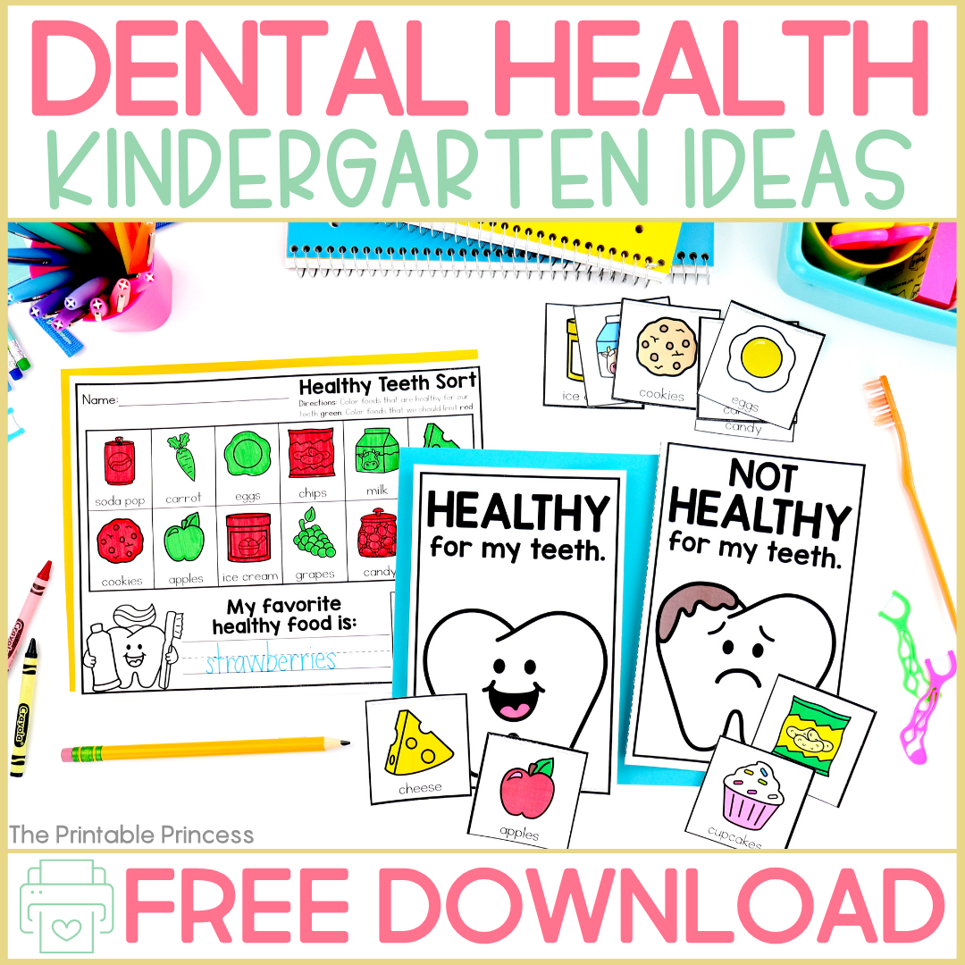 Dental Health Activities For Kindergarten