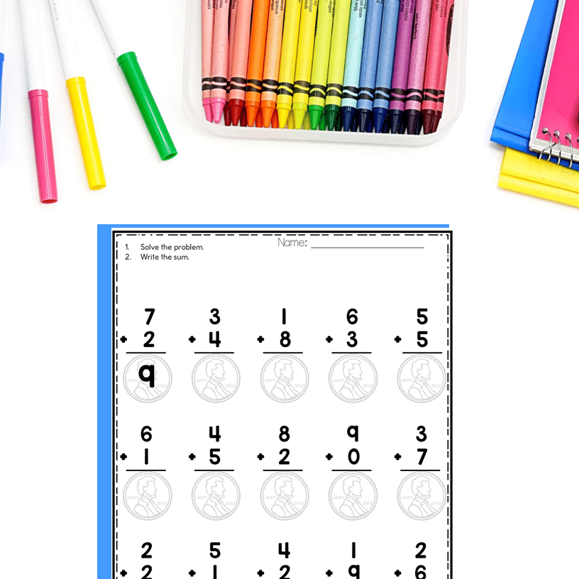Dollar Deal Kindergarten Presidents Day Themed Math And Literacy Worksheets Mrs Wills Kindergarten