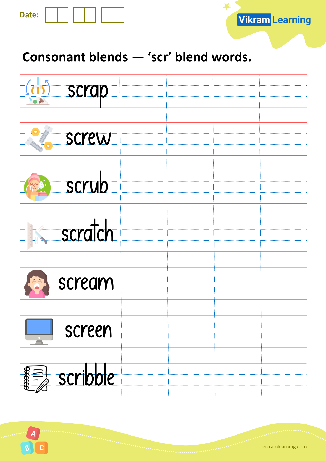 Grammar Worksheets For Kindergarten Free