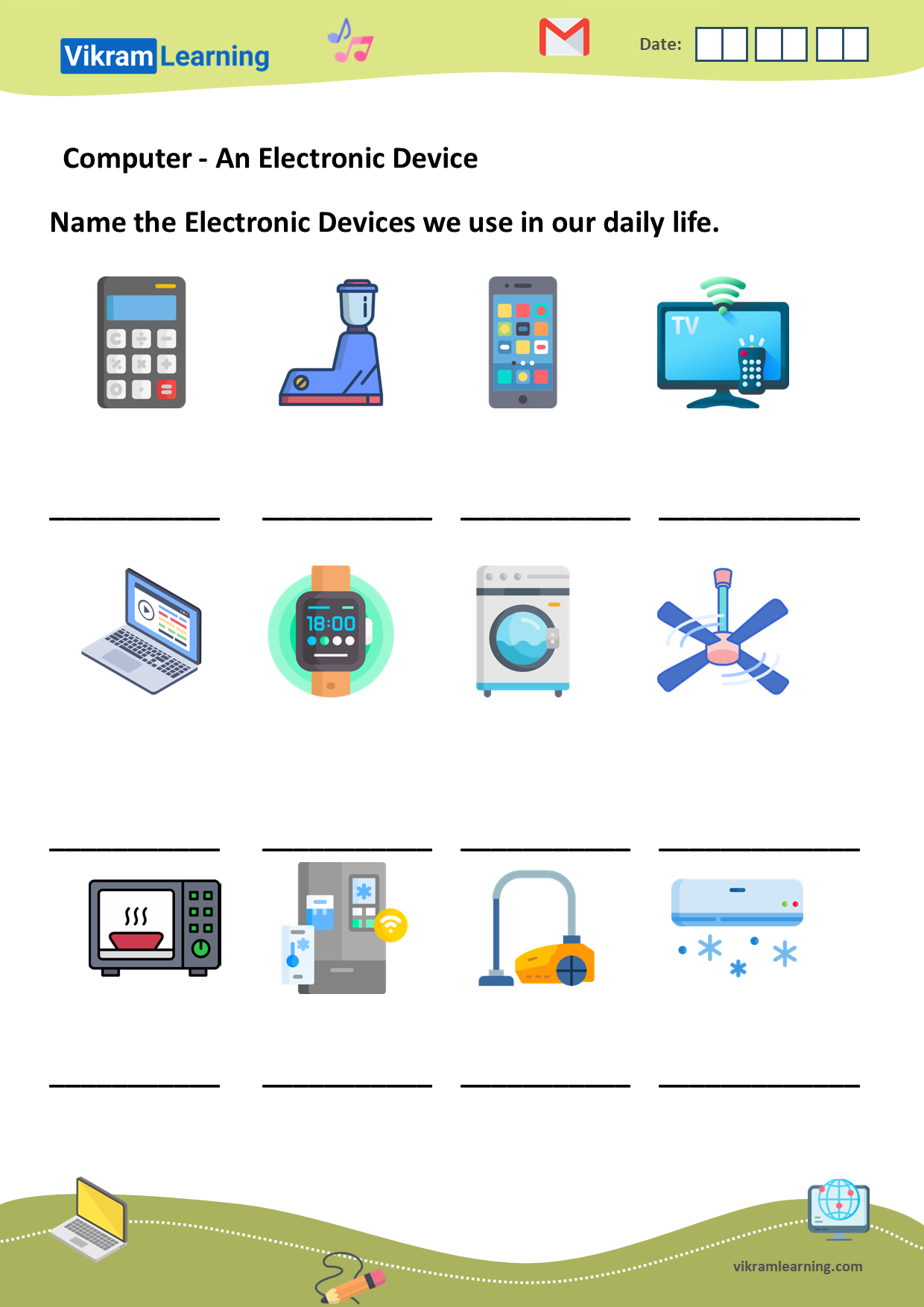 Download Computer A Machine Worksheets For Free Vikramlearning Download Computer A Machine Worksheets For Free Vikramlearning