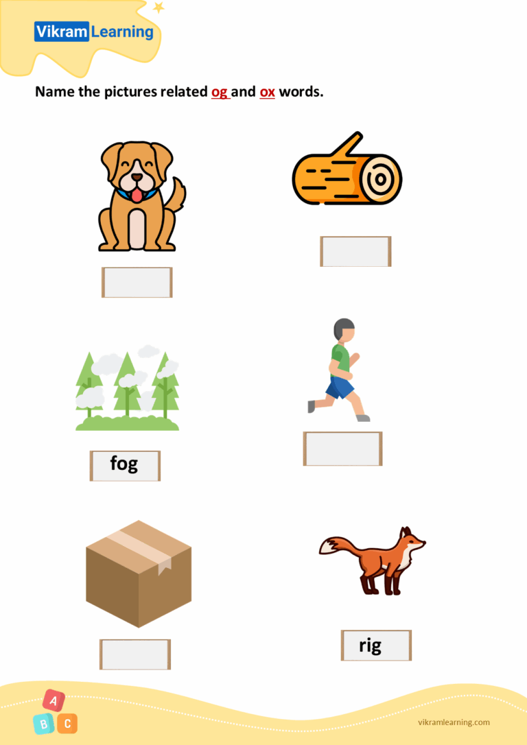 Download Phonics Worksheets For Free Vikramlearning