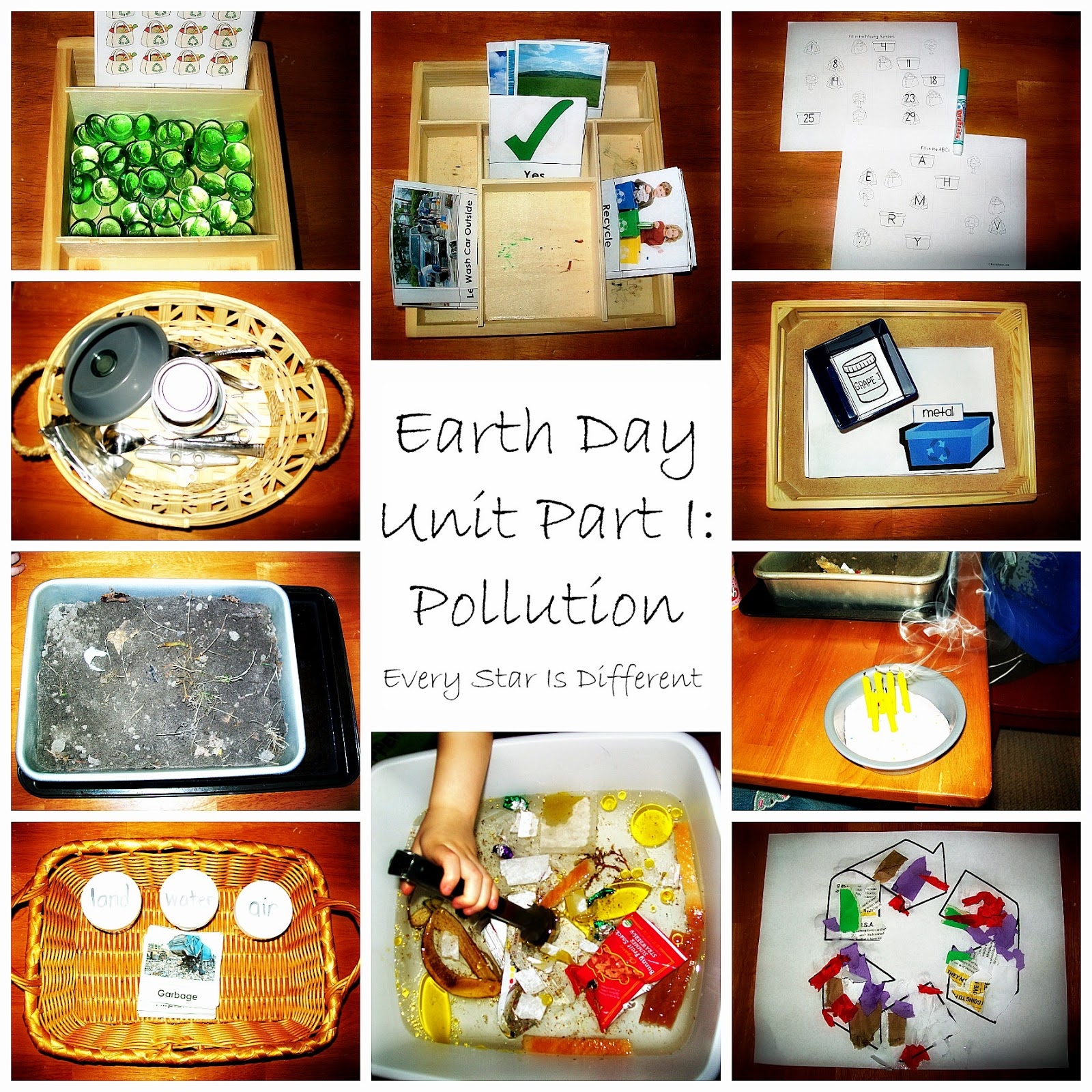 Printable Pollution Worksheets For Kindergarten