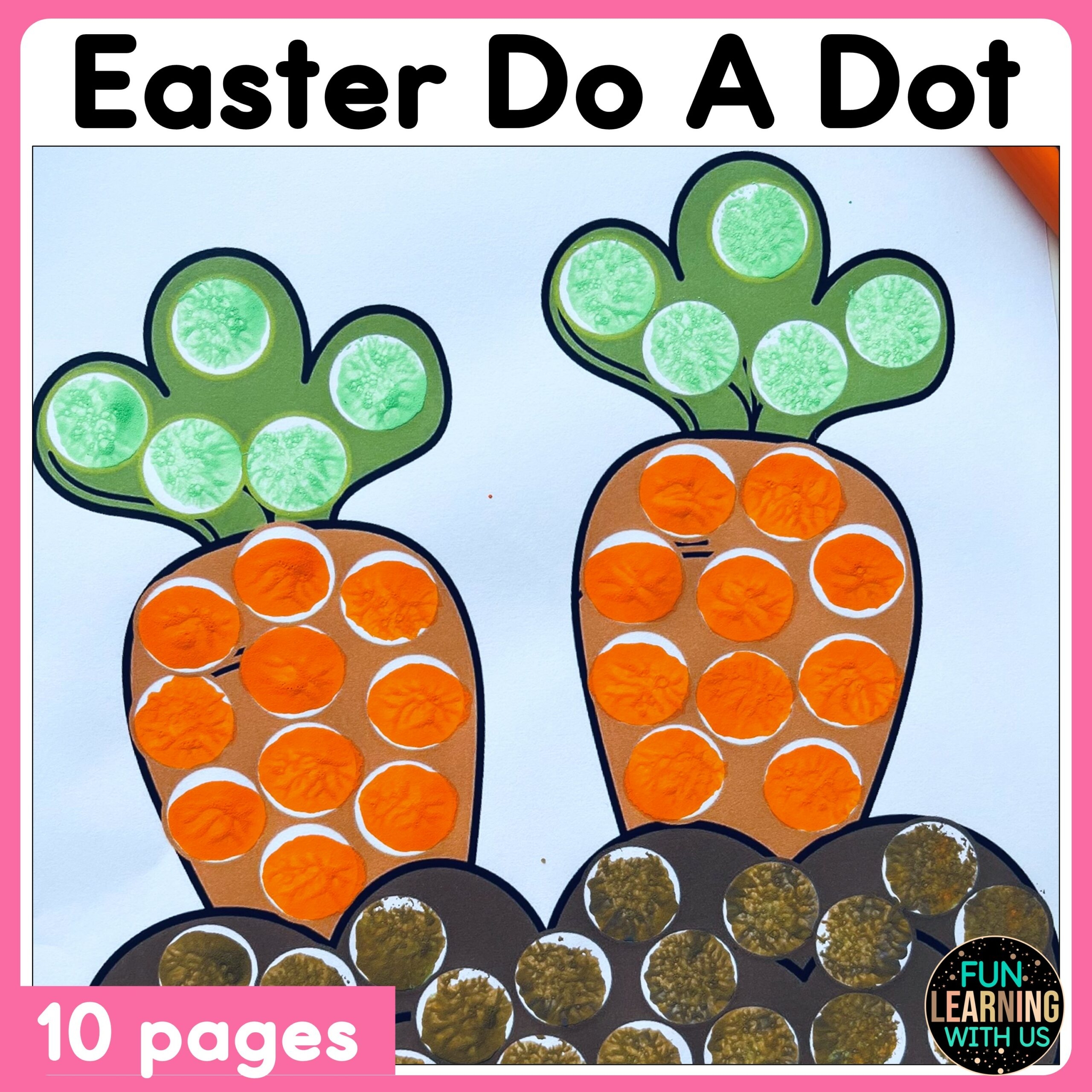 Easter Do A Dot Worksheets For Preschool U0026 Kindergarten Made By Teachers