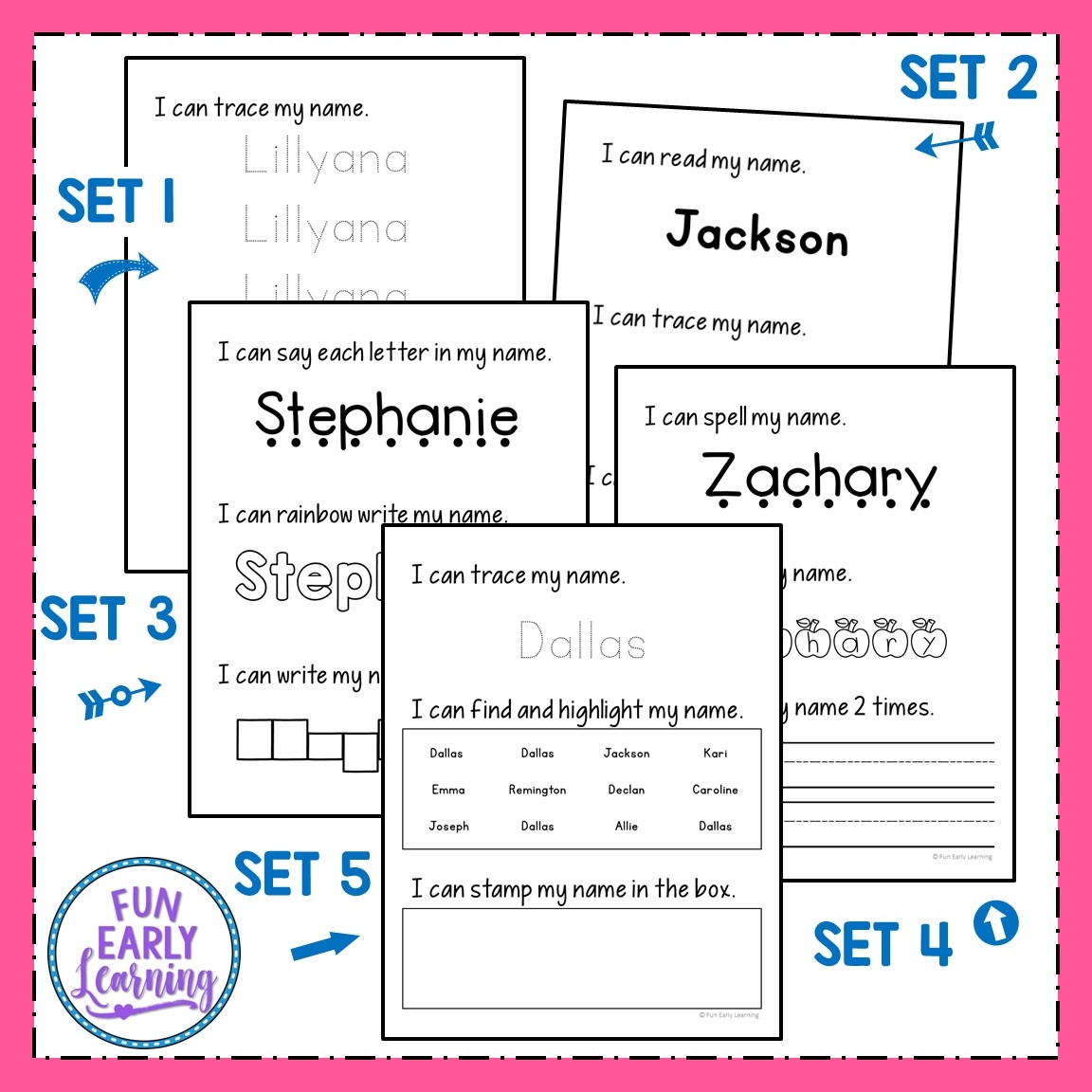 Free Kindergarten Worksheets Writing Name