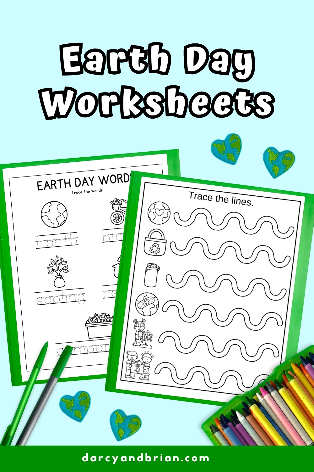 Free Kindergarten Earth Day Worksheets