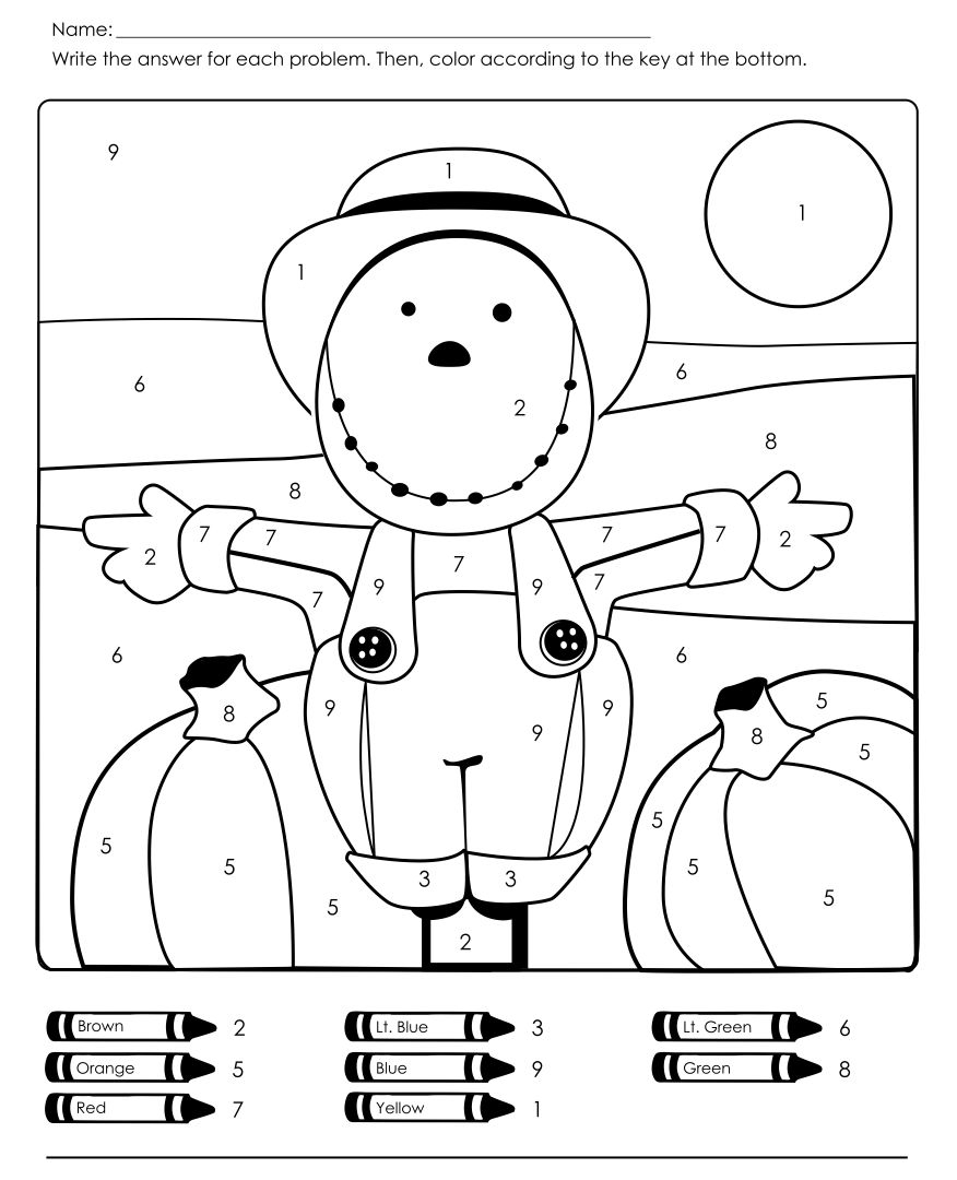 Engaging Fall Worksheets For Kindergarten Fun Learning Activities