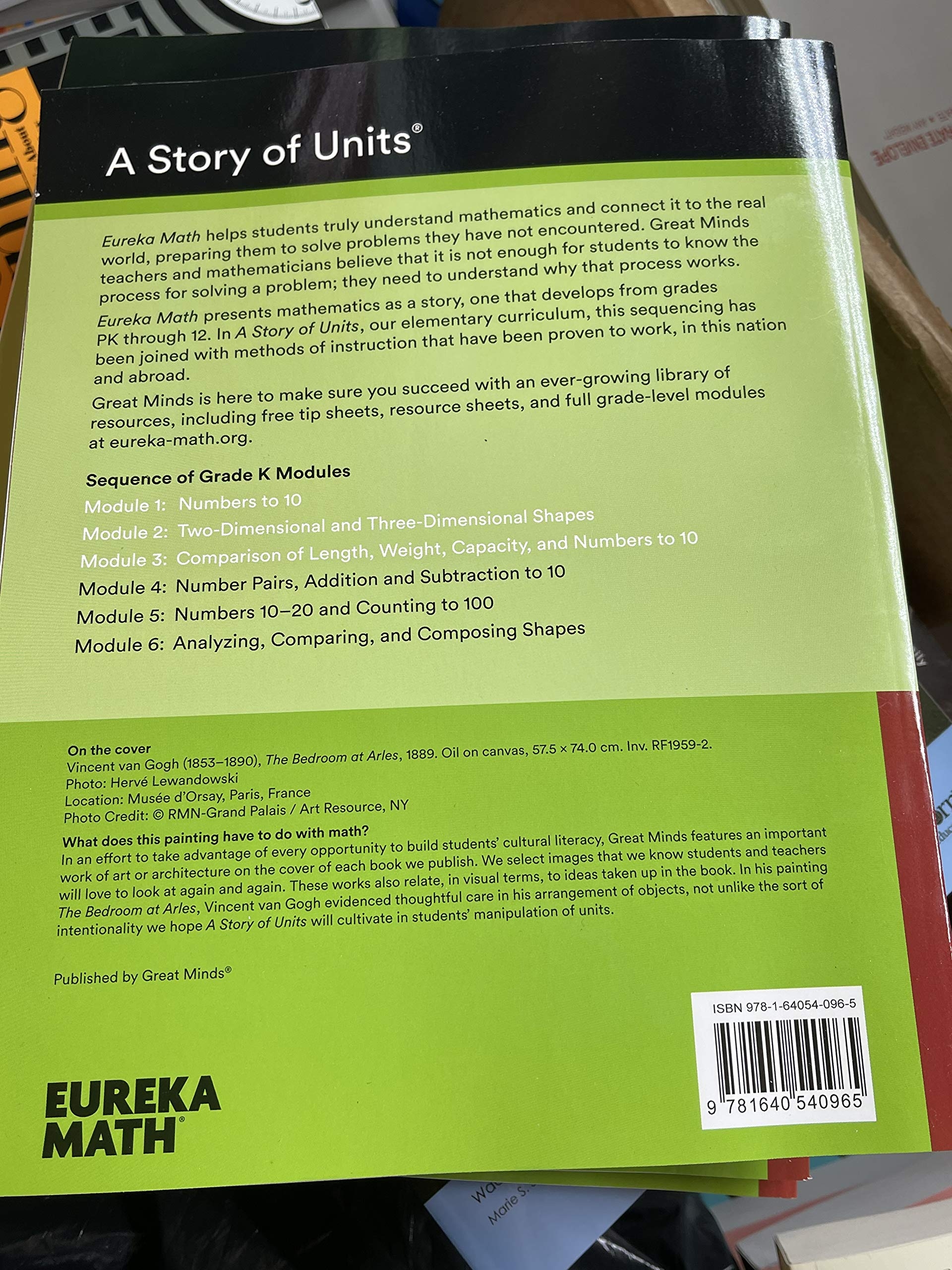Eureka Math Grade K Modules 1 3 Unknown 9781640540965 Amazon Books
