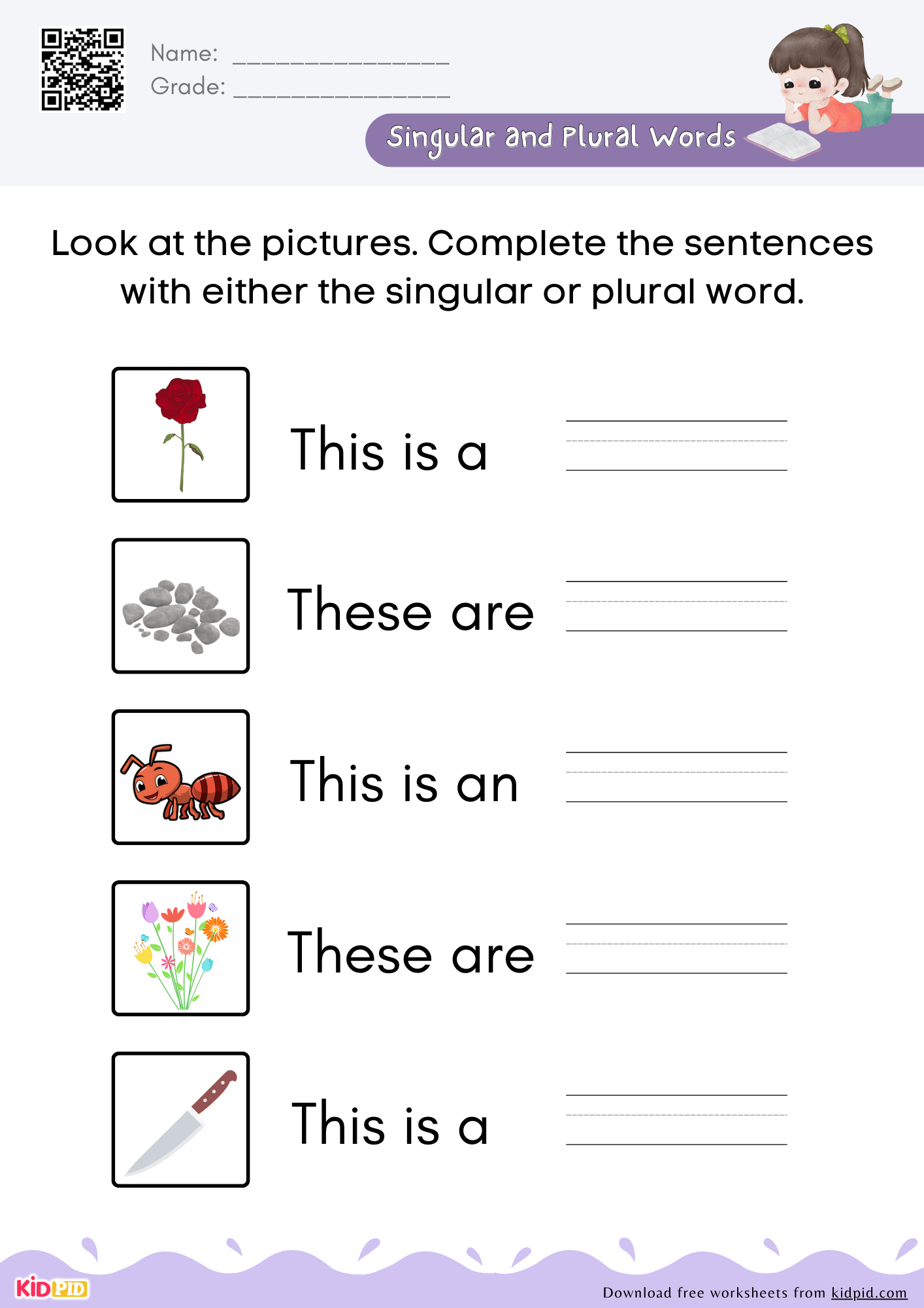 Printable Sentence Worksheets For Kindergarten