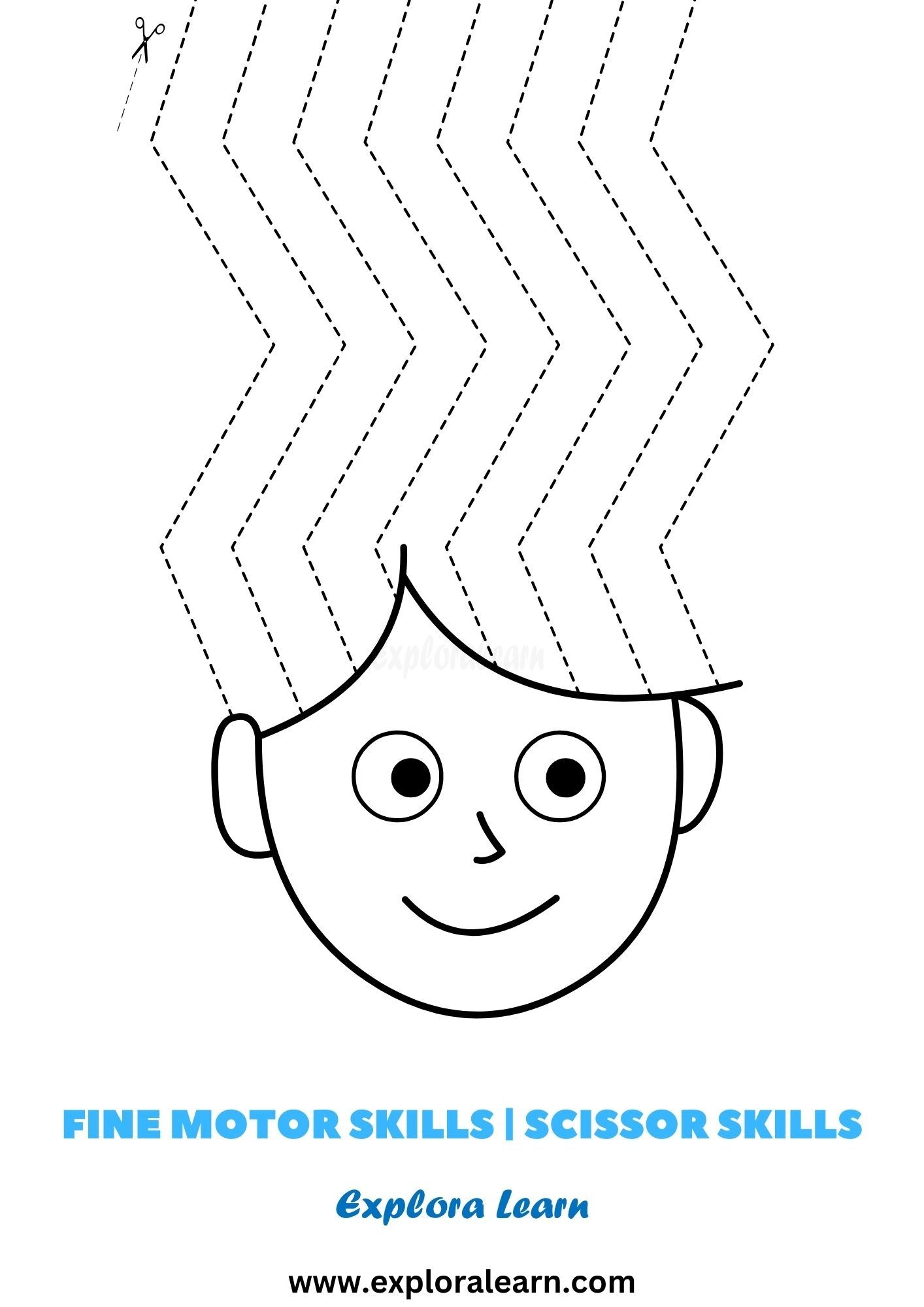 Fine Motor Skills Scissor Skills Worksheets For Kids Fine Motor Skills Scissor Skills Worksheets For Kids