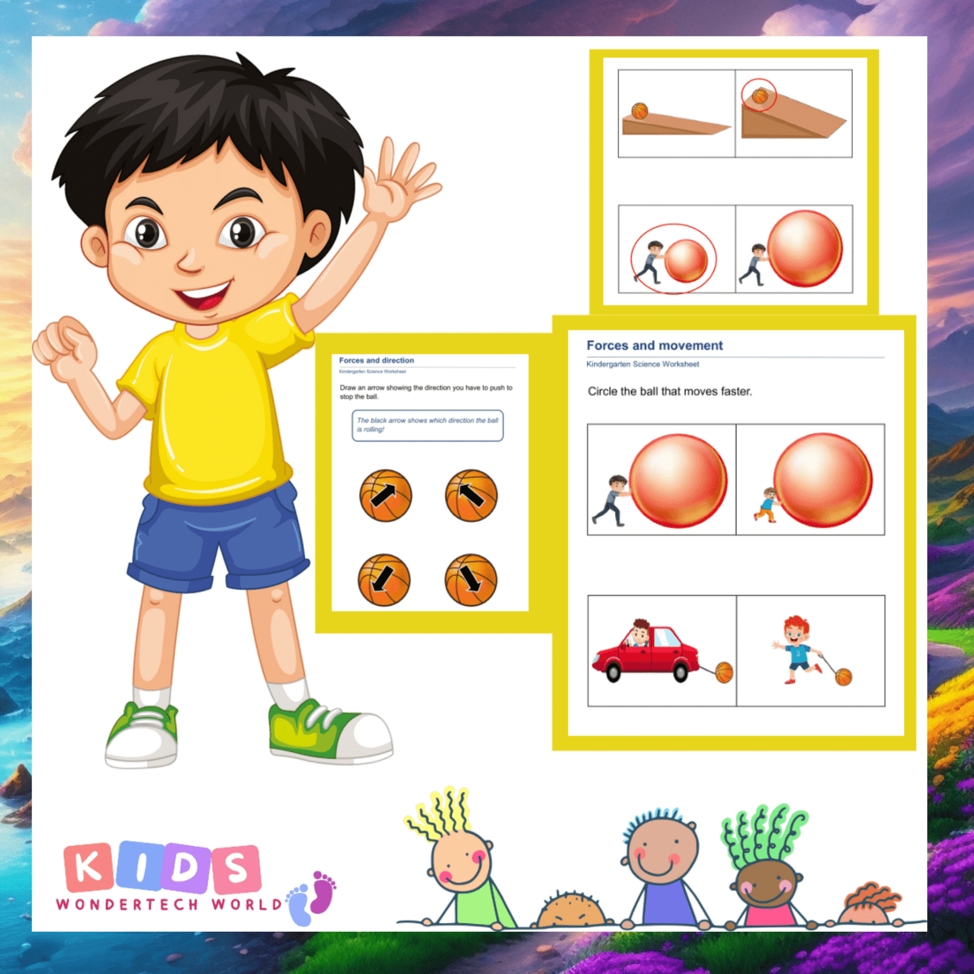 Kindergarten Science Worksheet Printable