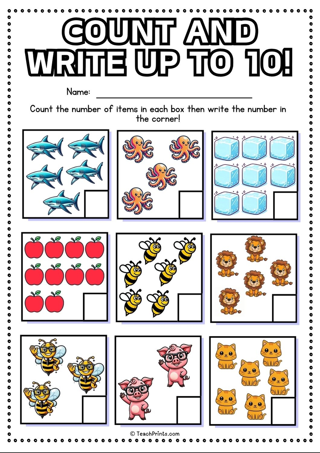 Free Number Worksheets For Kindergarten Free Number Worksheets For Kindergarten